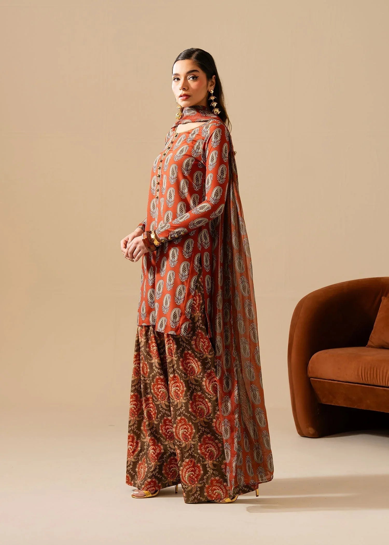 Maria Osama Khan | Retro Vol 3 | Lara - Aqsa Fabrics