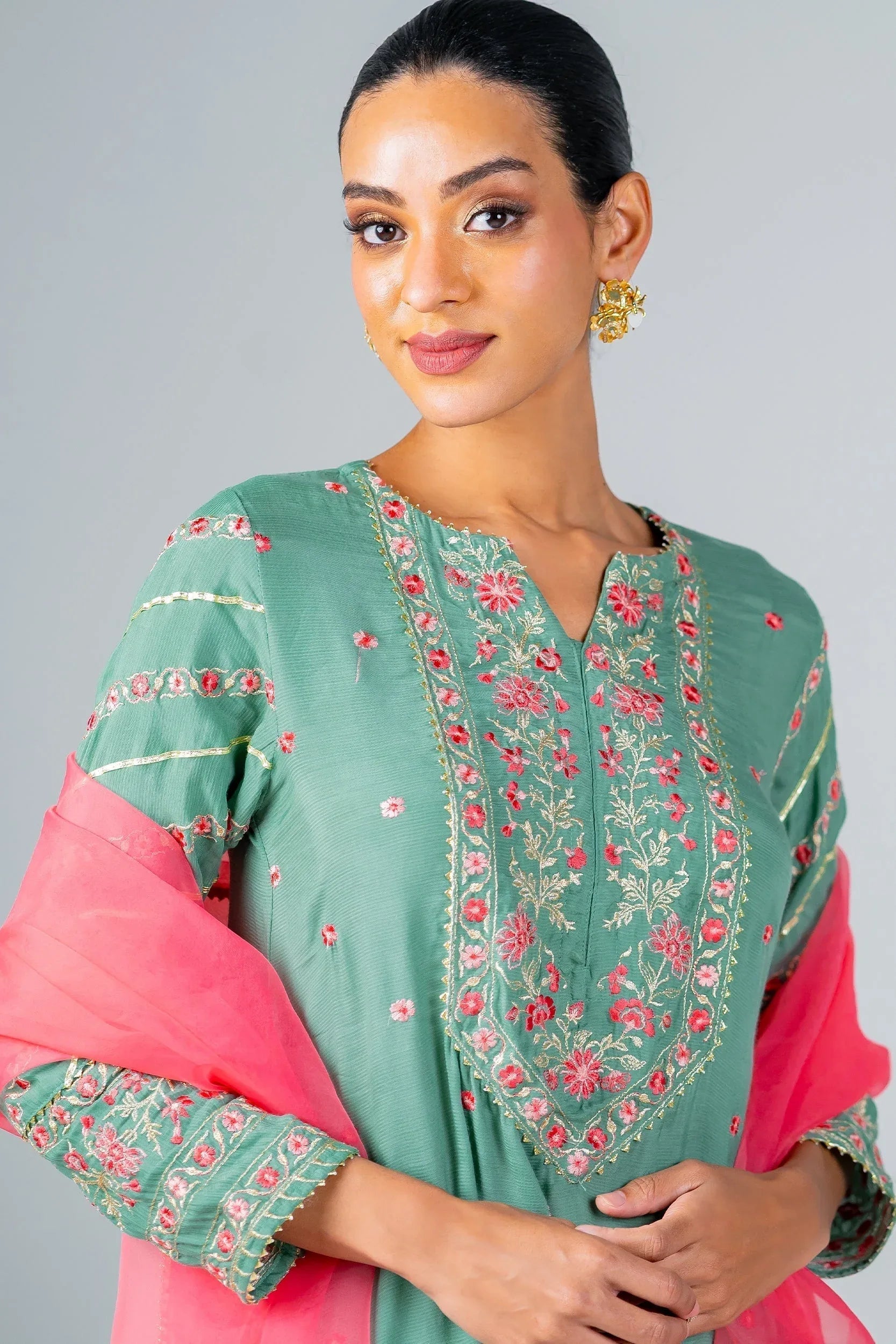 Ego | Diva Premium | NURA 3 PIECE - Aqsa Fabrics