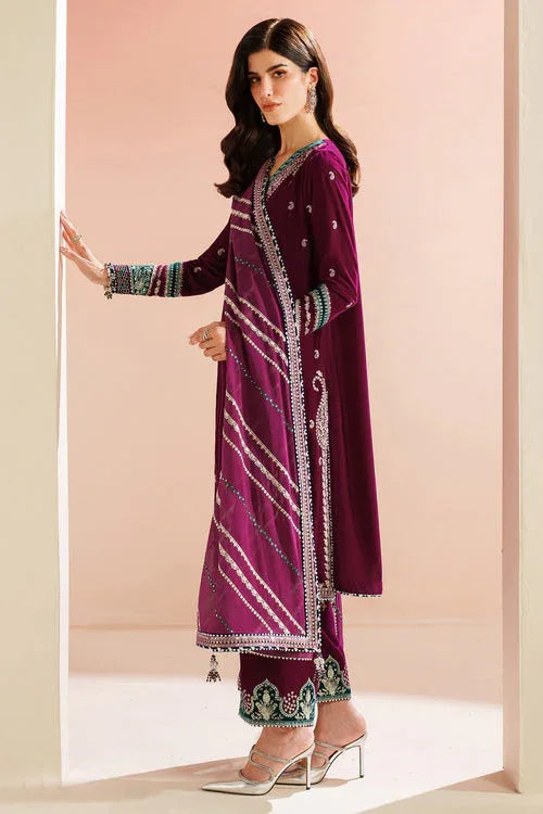 Jazmin | Velvet Vogue 25 | VVF D-6 - Aqsa Fabrics