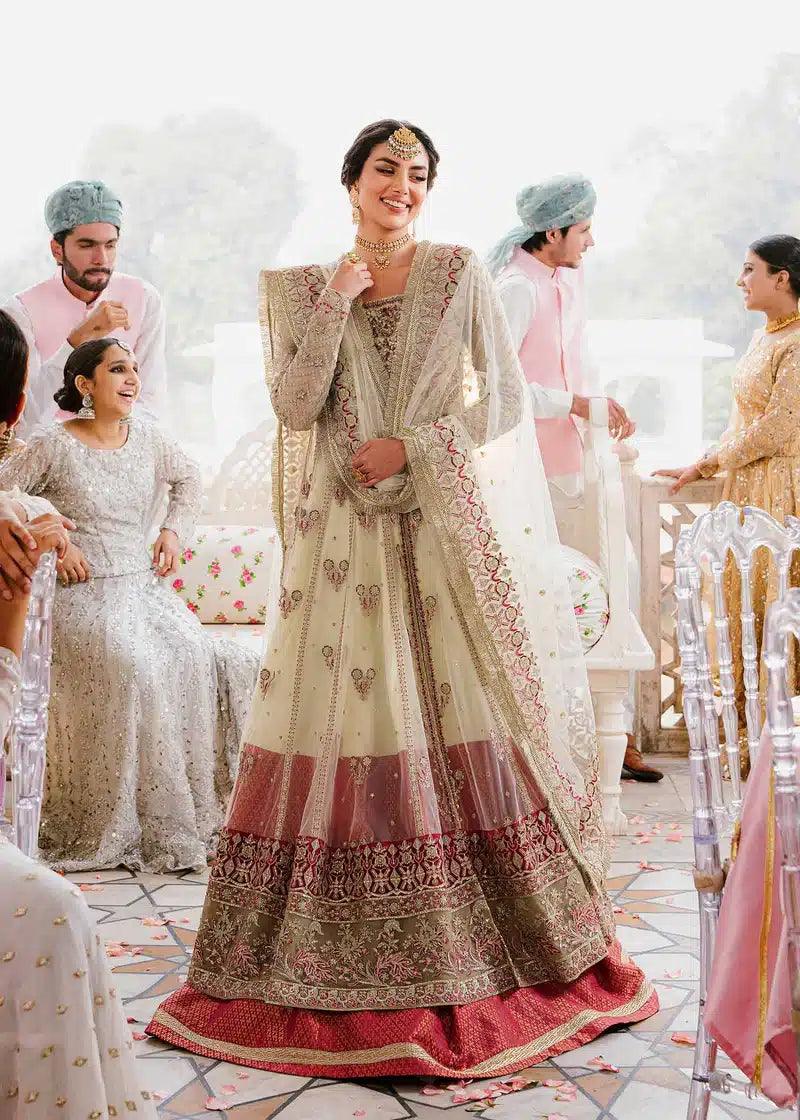 Akbar Aslam | Shadmani Luxury Formals 23 | Kaneel - Aqsa Fabrics