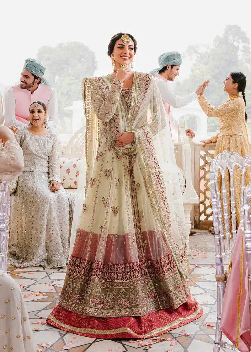 Akbar Aslam | Shadmani Luxury Formals 23 | Kaneel - Aqsa Fabrics