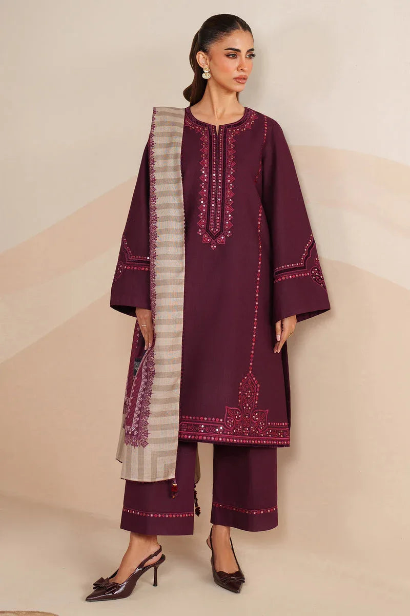 Jazmin | Winter 25 | UW-0220 - Aqsa Fabrics