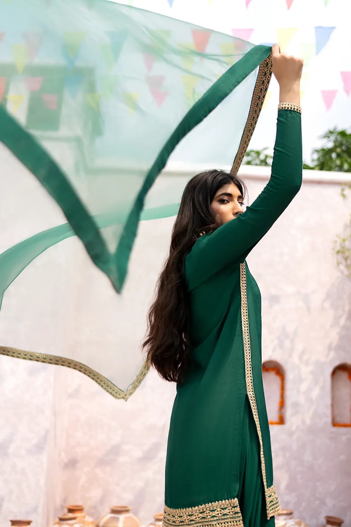 Erum Khan | Sakhiyan Formals | LILY - Aqsa Fabrics