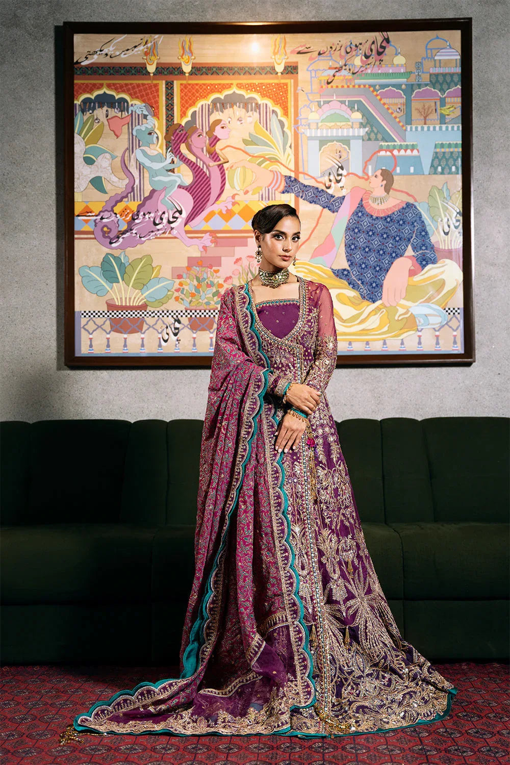 Saira Rizwan | Festive Formals 24 | LAVENA-SRF-D-05 - Aqsa Fabrics