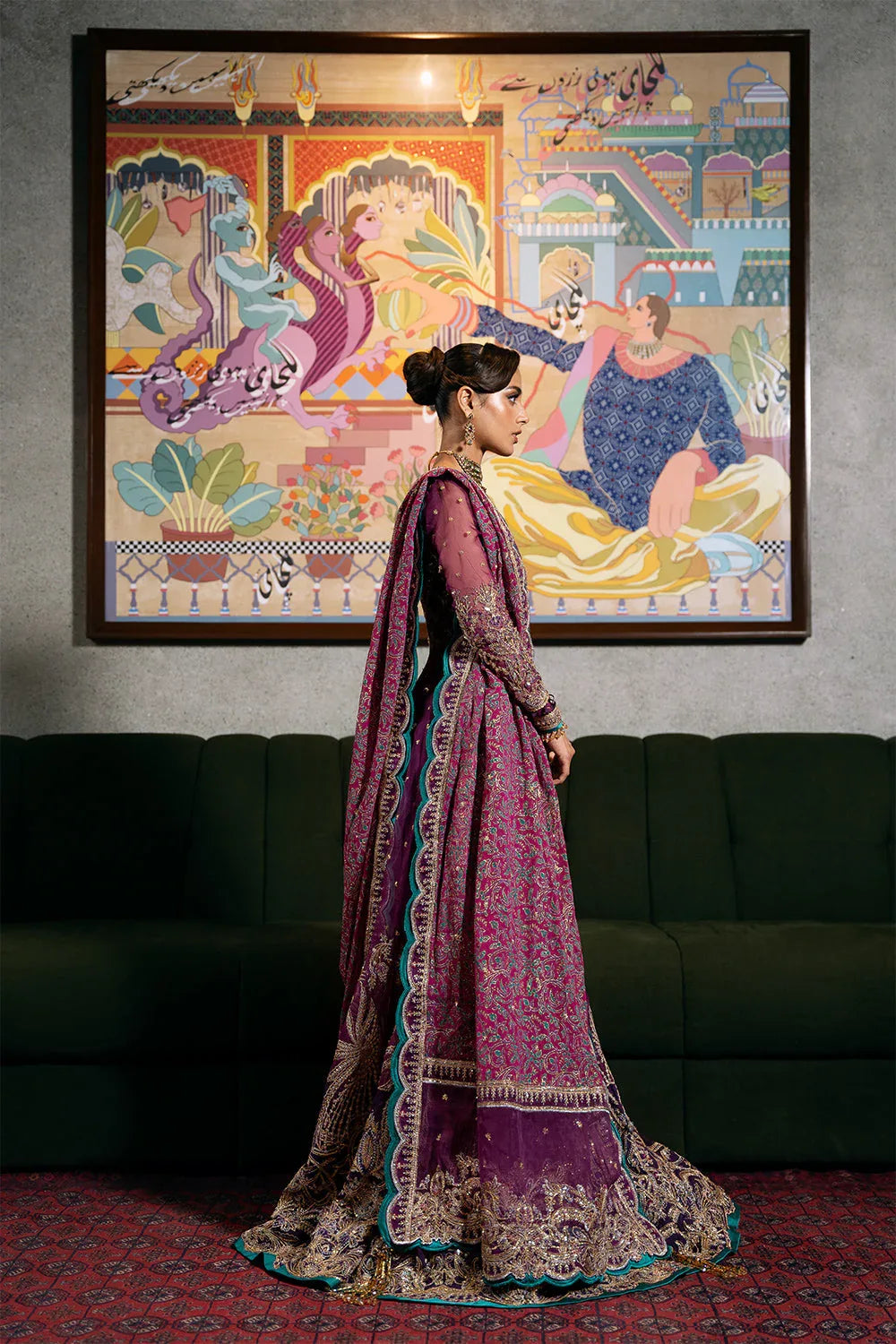 Saira Rizwan | Festive Formals 24 | LAVENA-SRF-D-05 - Aqsa Fabrics