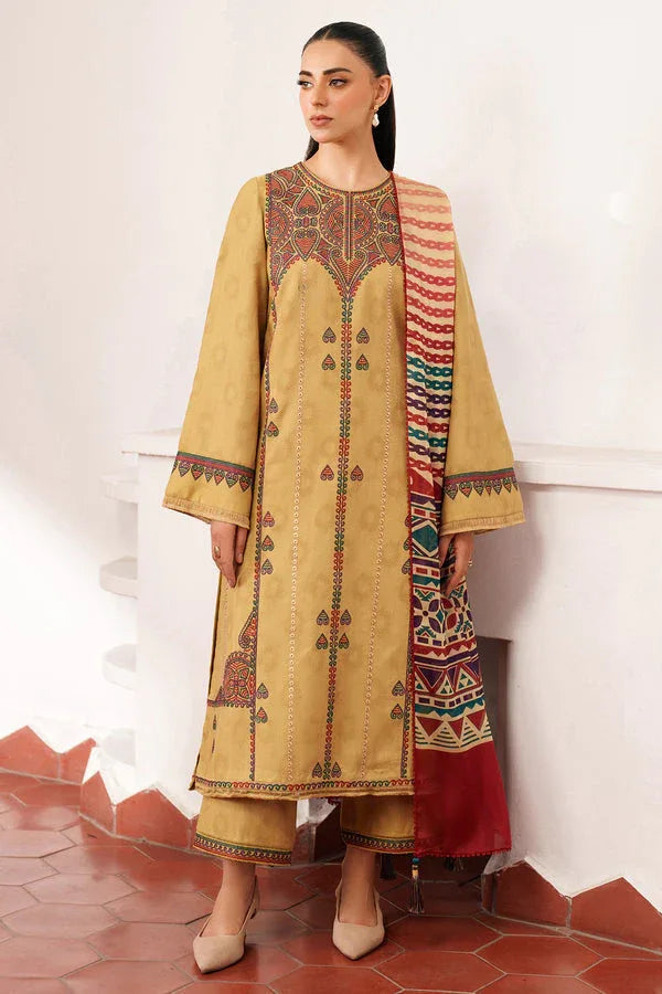 Jazmin | Winter 25 | UW-0142 K - Aqsa Fabrics