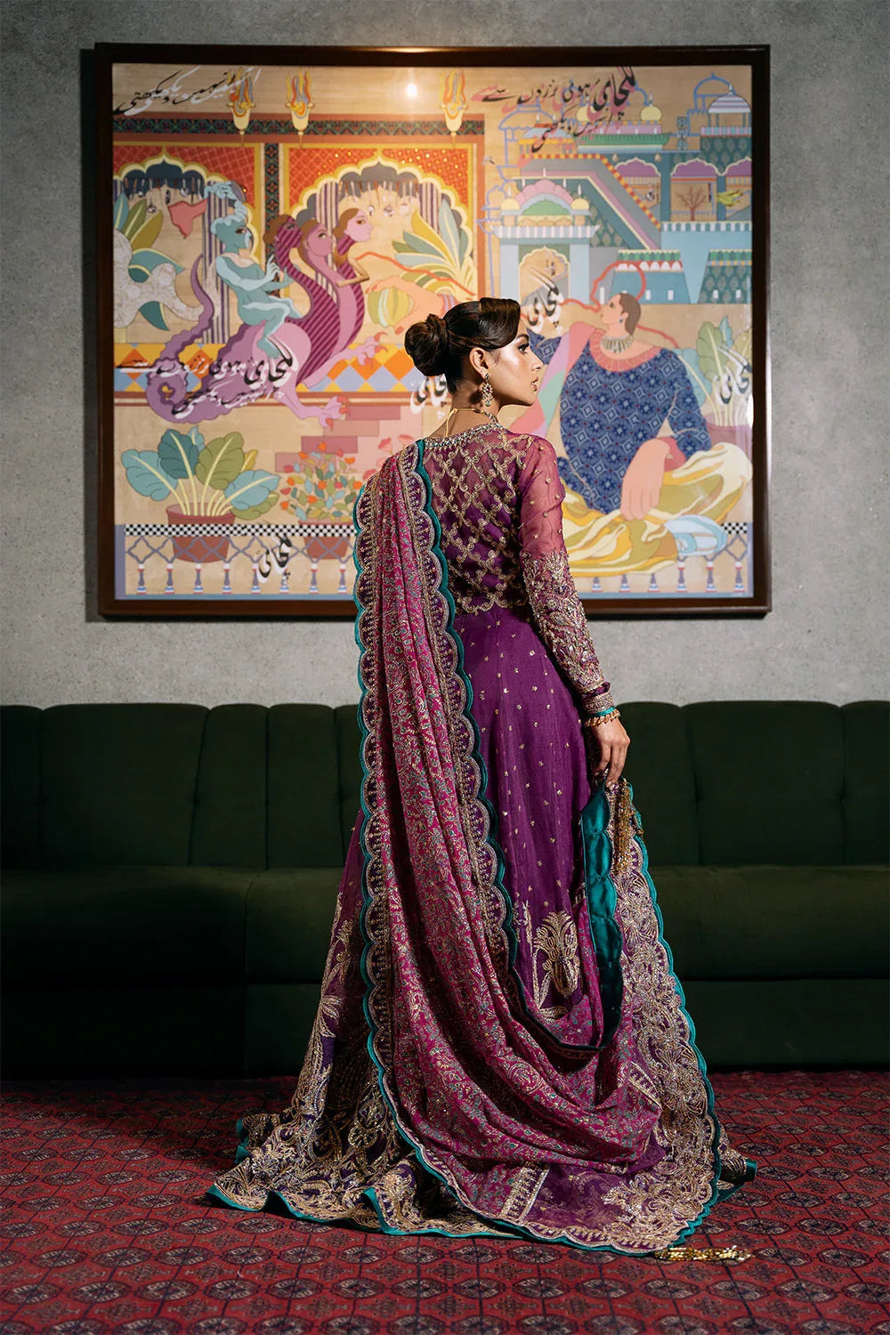 Saira Rizwan | Festive Formals 24 | LAVENA-SRF-D-05 - Aqsa Fabrics