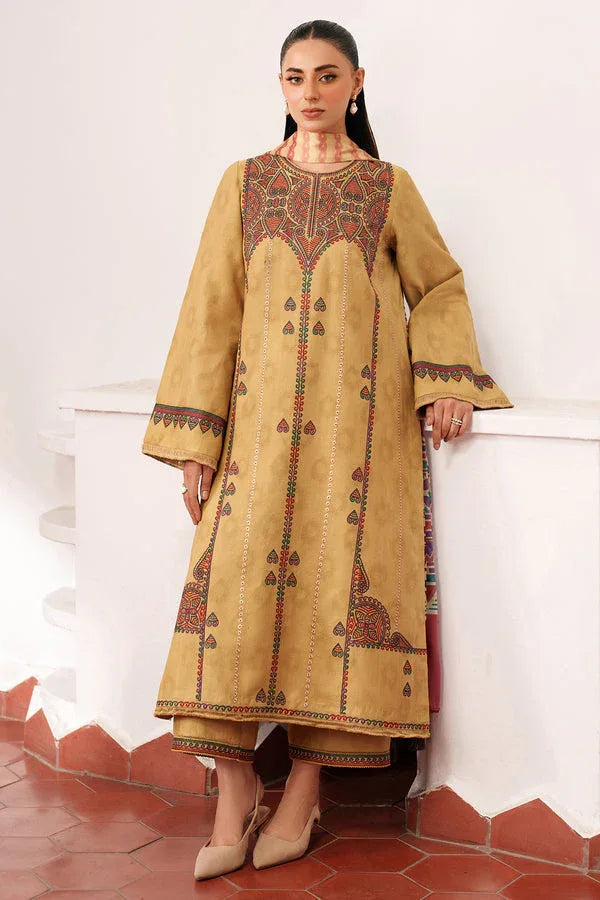 Jazmin | Winter 25 | UW-0142 K - Aqsa Fabrics
