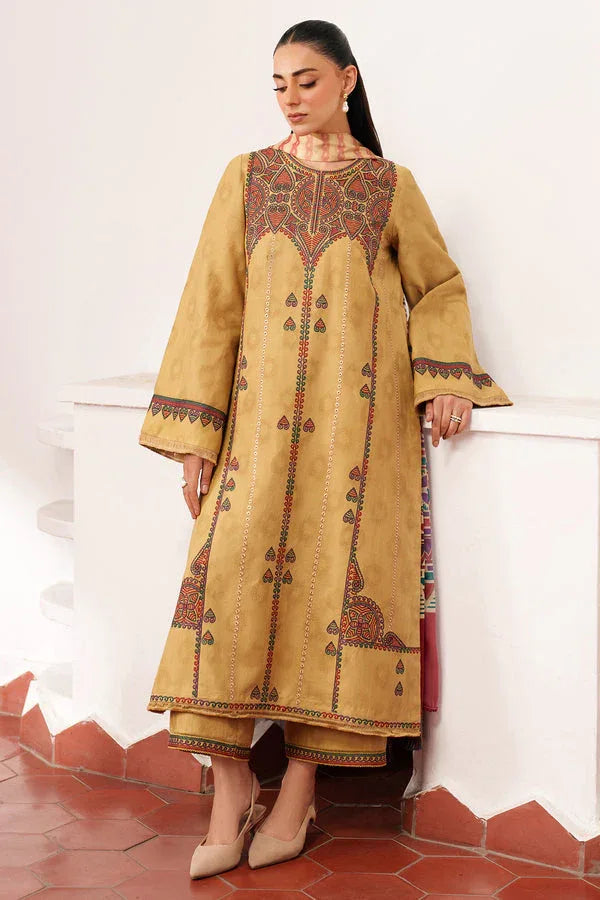 Jazmin | Winter 25 | UW-0142 K - Aqsa Fabrics