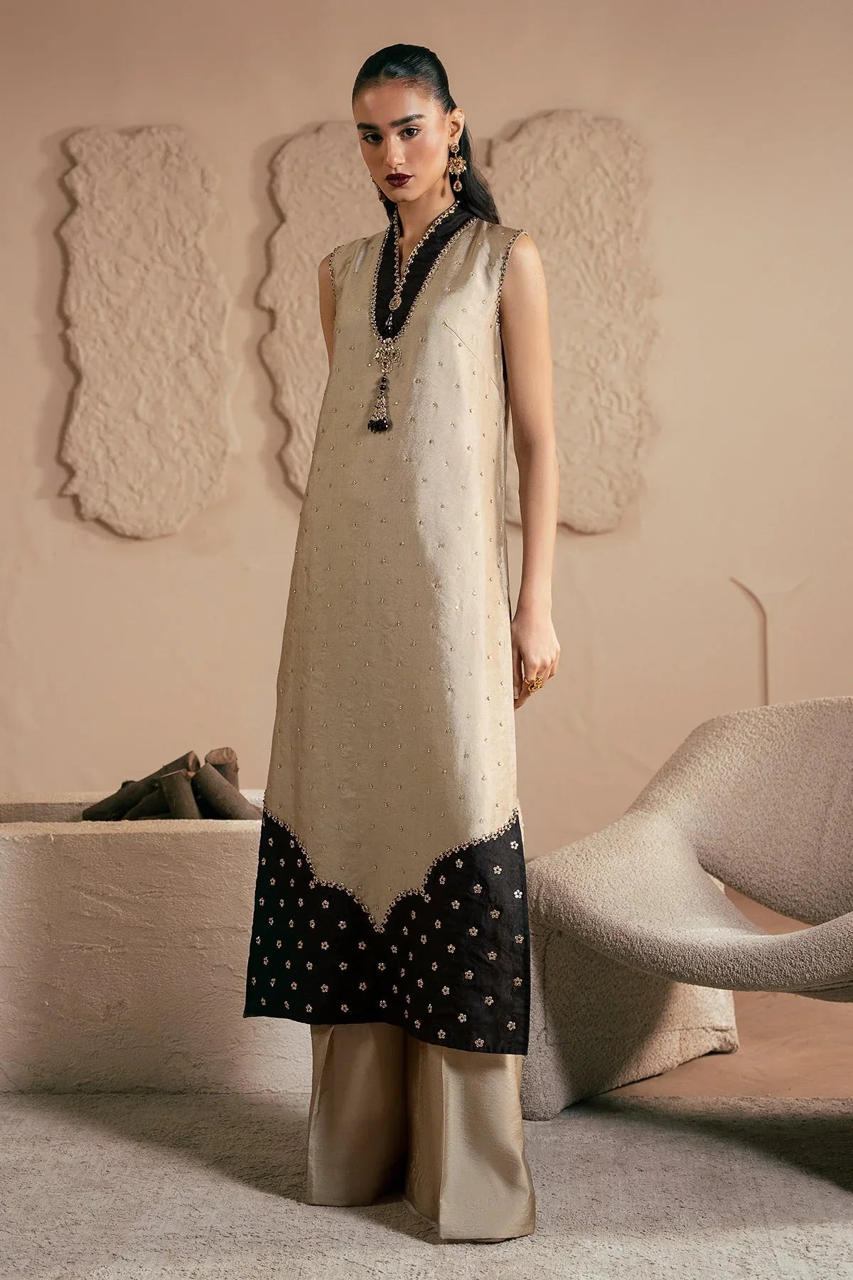 Mina Kashif | Emilie Formals | Zelina - Aqsa Fabrics
