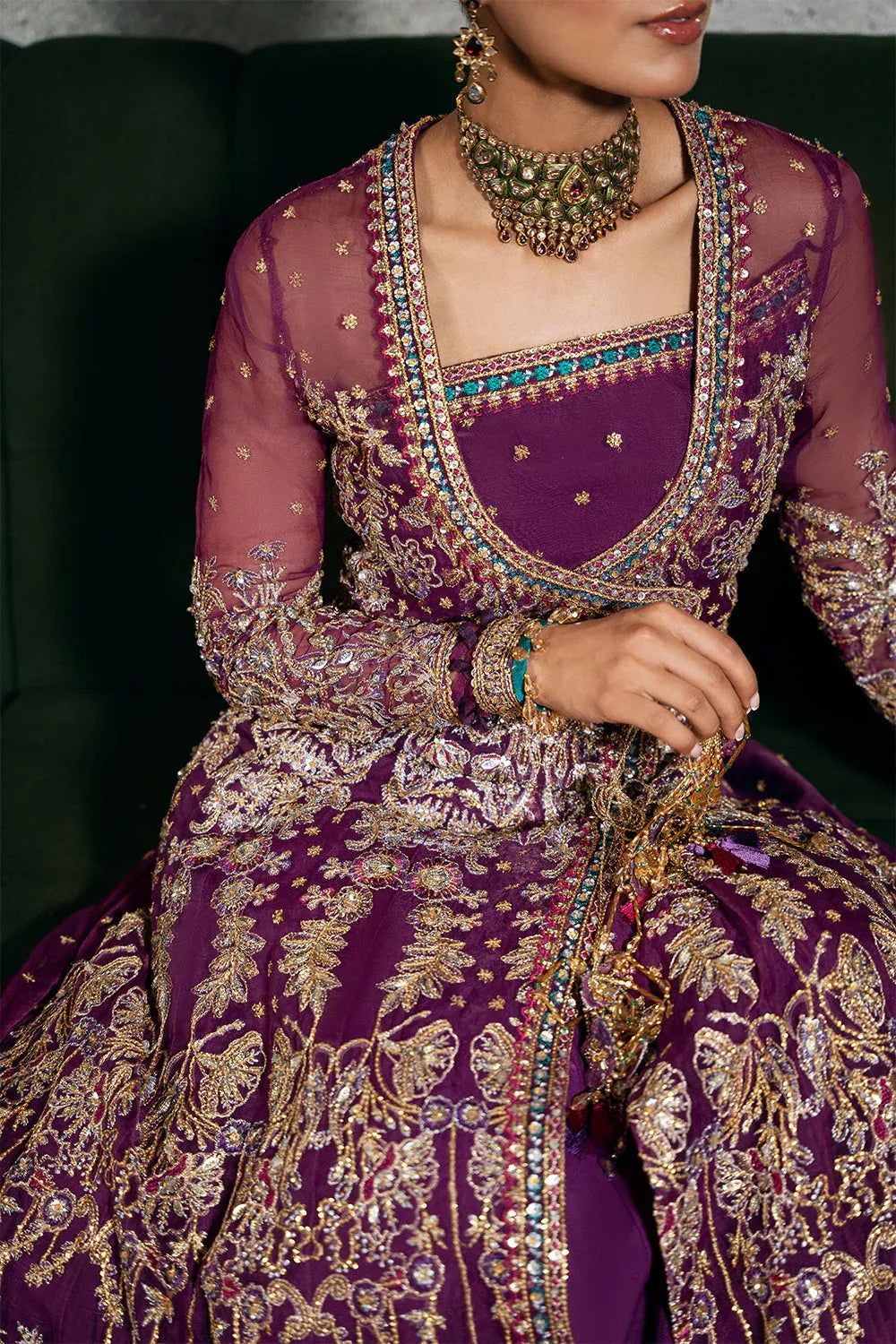 Saira Rizwan | Festive Formals 24 | LAVENA-SRF-D-05 - Aqsa Fabrics