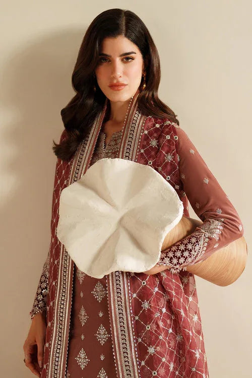 Jazmin | Velvet Vogue 25 | VVF D-3 - Aqsa Fabrics