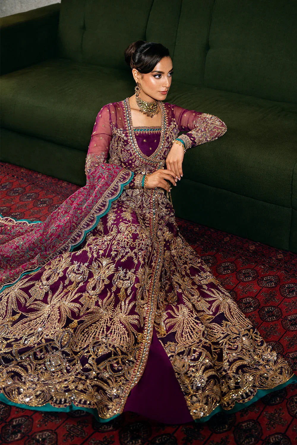 Saira Rizwan | Festive Formals 24 | LAVENA-SRF-D-05 - Aqsa Fabrics