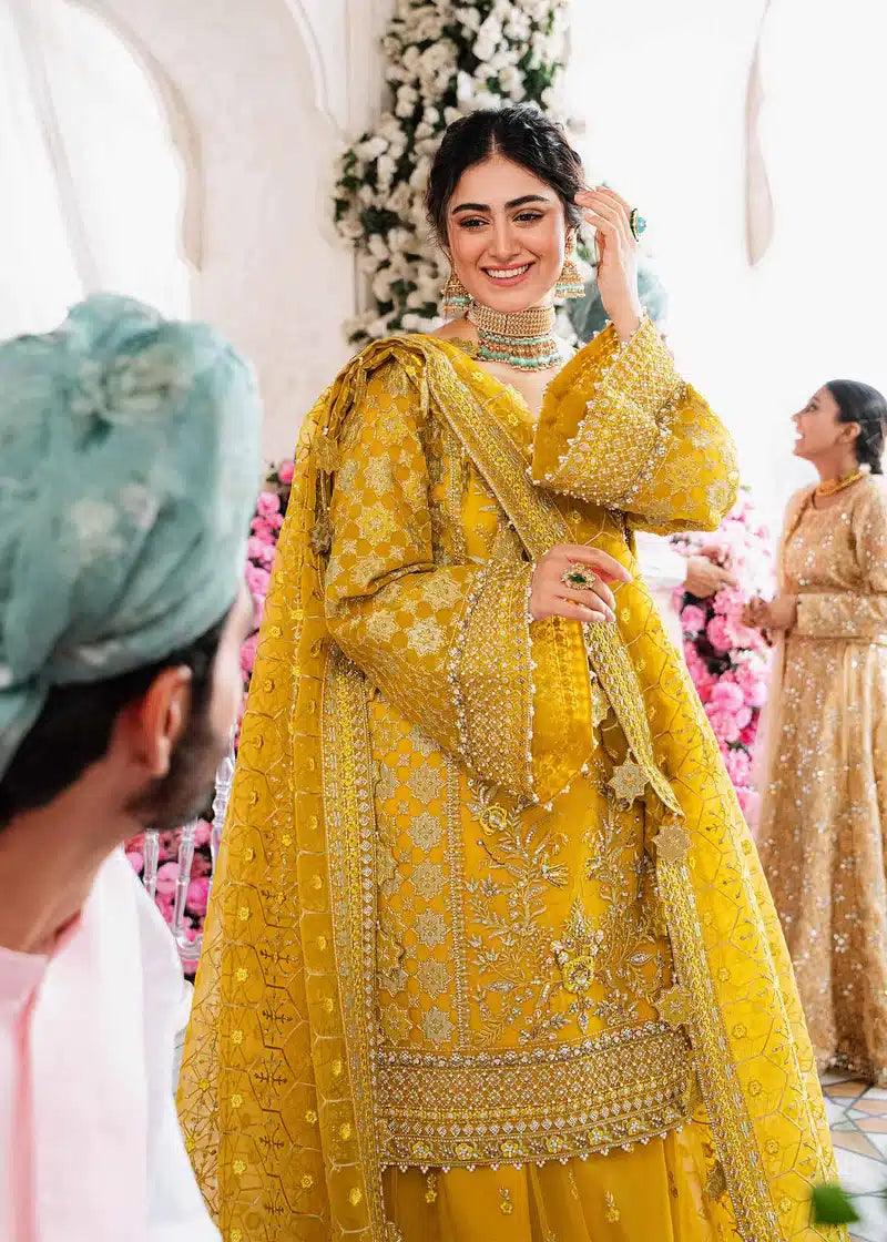 Akbar Aslam | Shadmani Luxury Formals 23 | Meena - Aqsa Fabrics