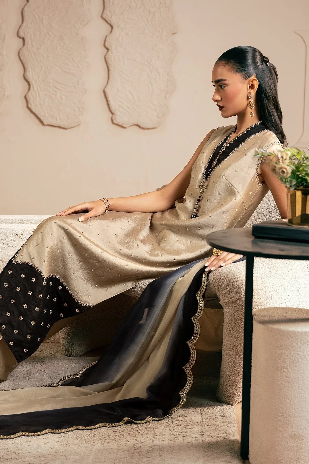Mina Kashif | Emilie Formals | Zelina - Aqsa Fabrics