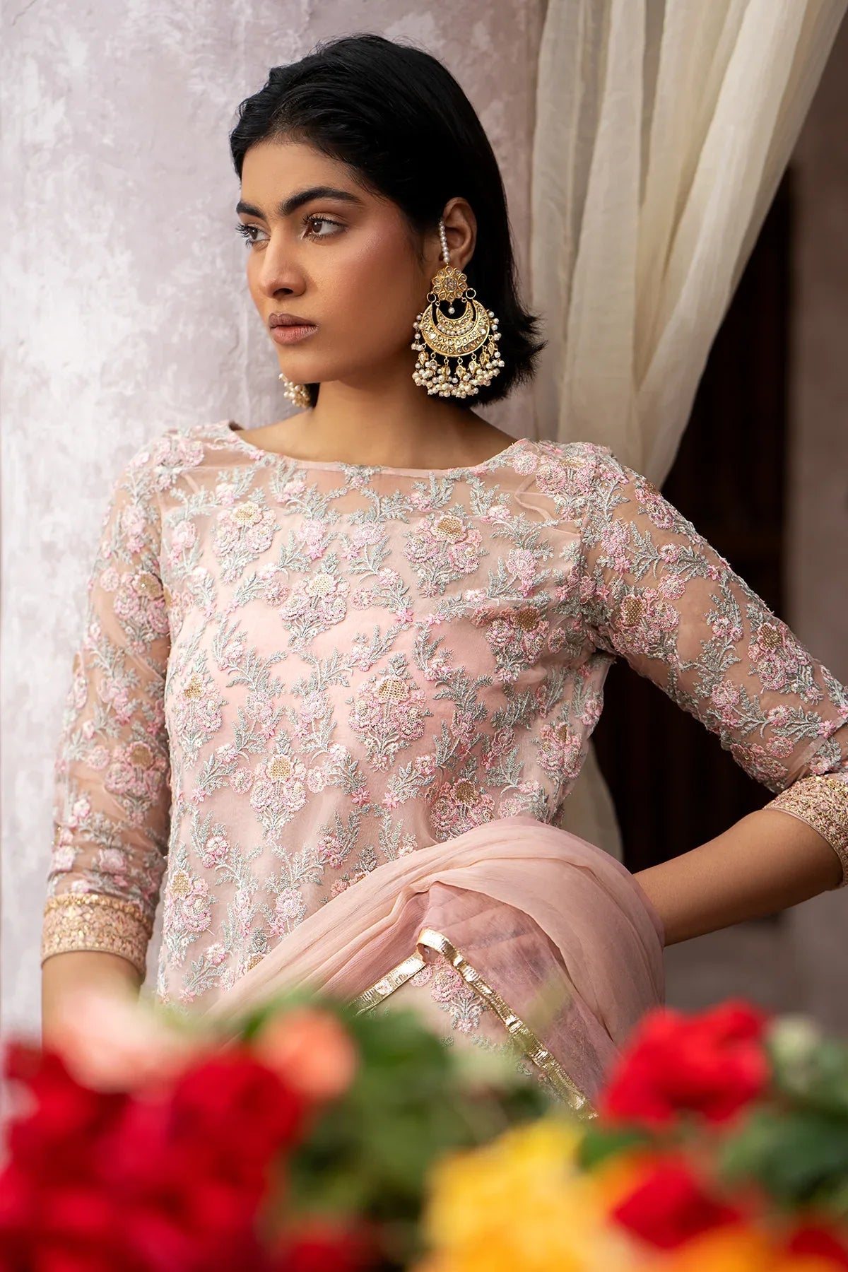 Erum Khan | Sakhiyan Formals | KAMAL - Aqsa Fabrics