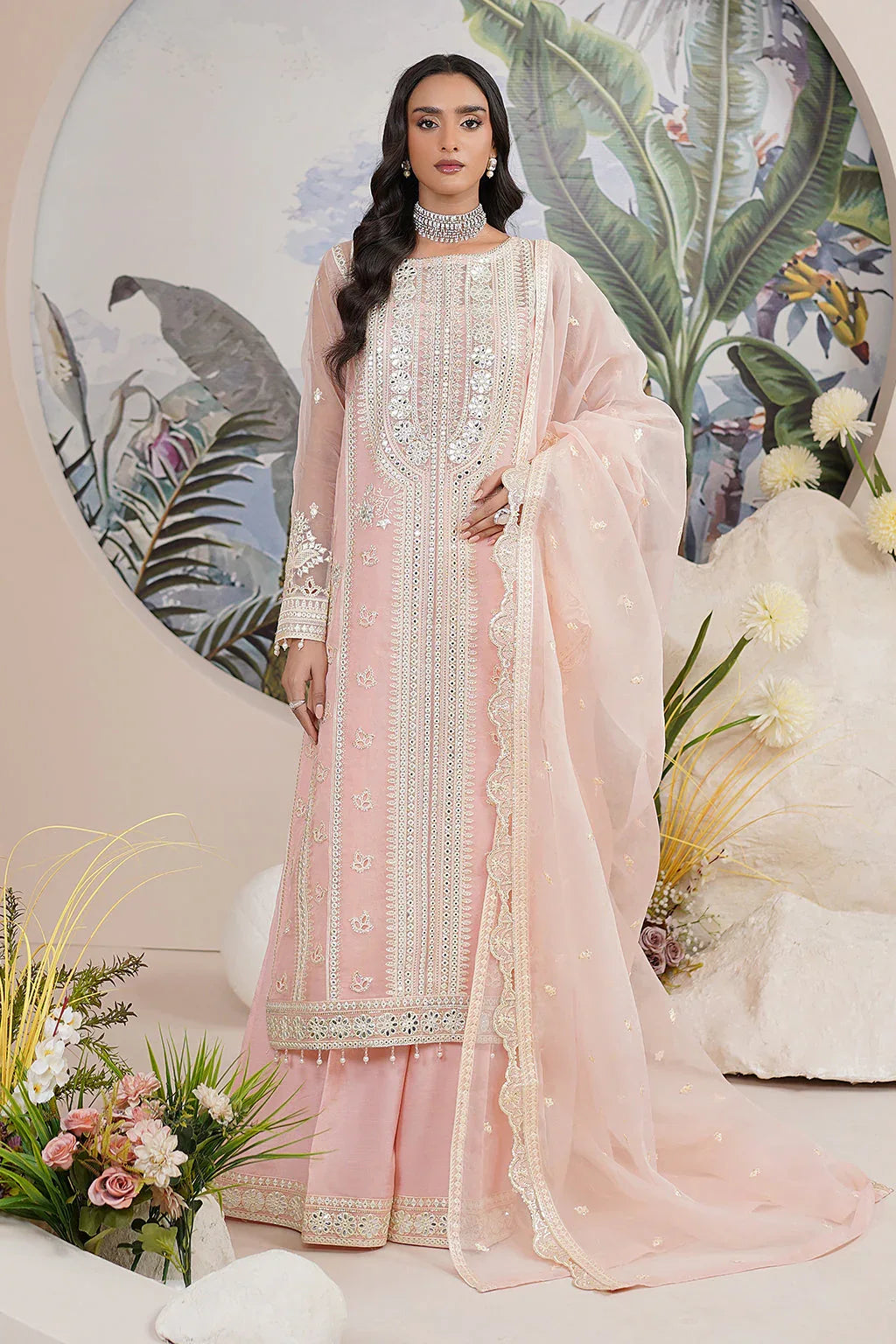 Maryams | Noir Luxe | GLIMMER-NOR-0104 - Aqsa Fabrics