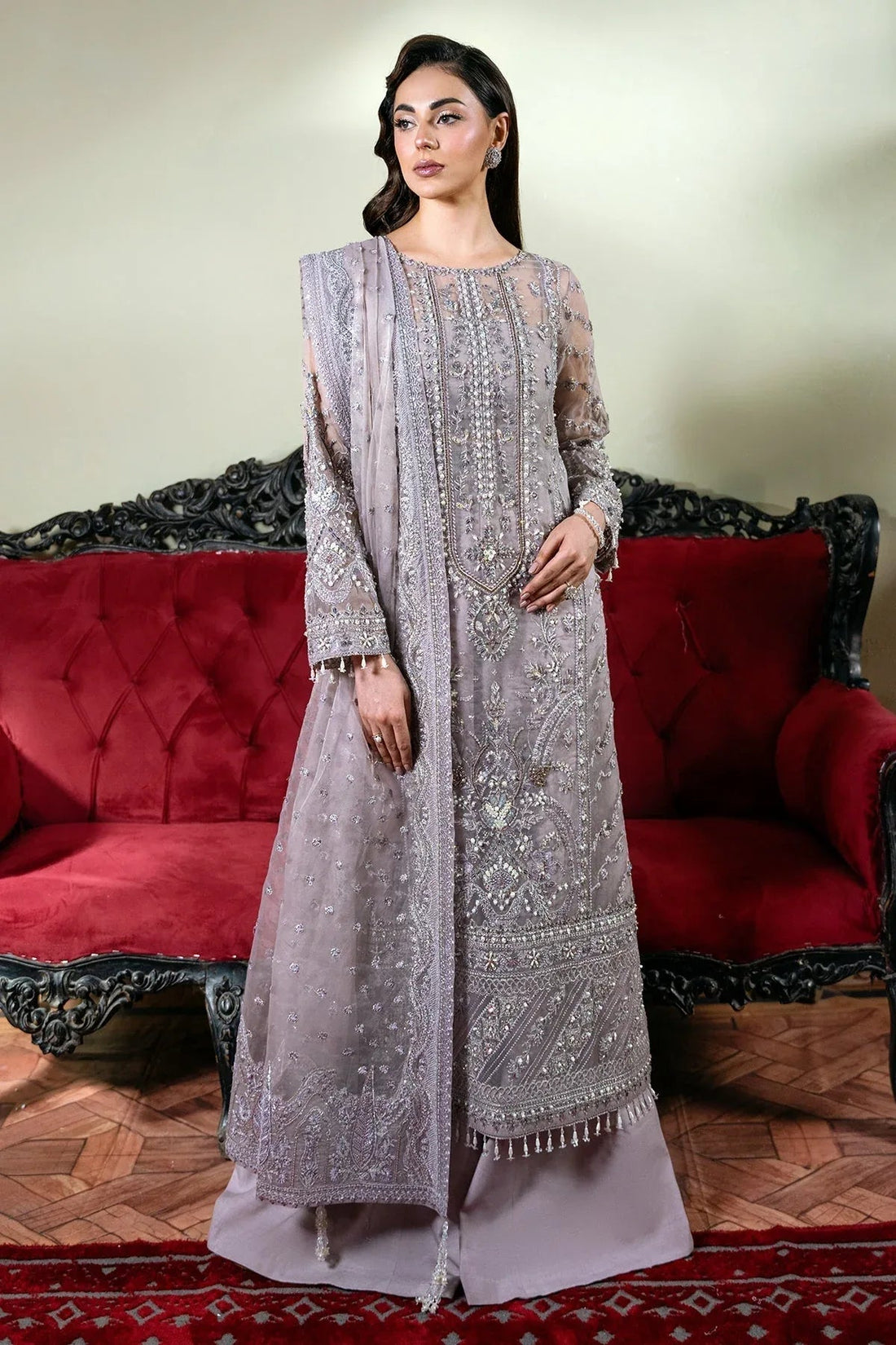 Mina Kashif | Kahani Formals | Rukhsar - Aqsa Fabrics