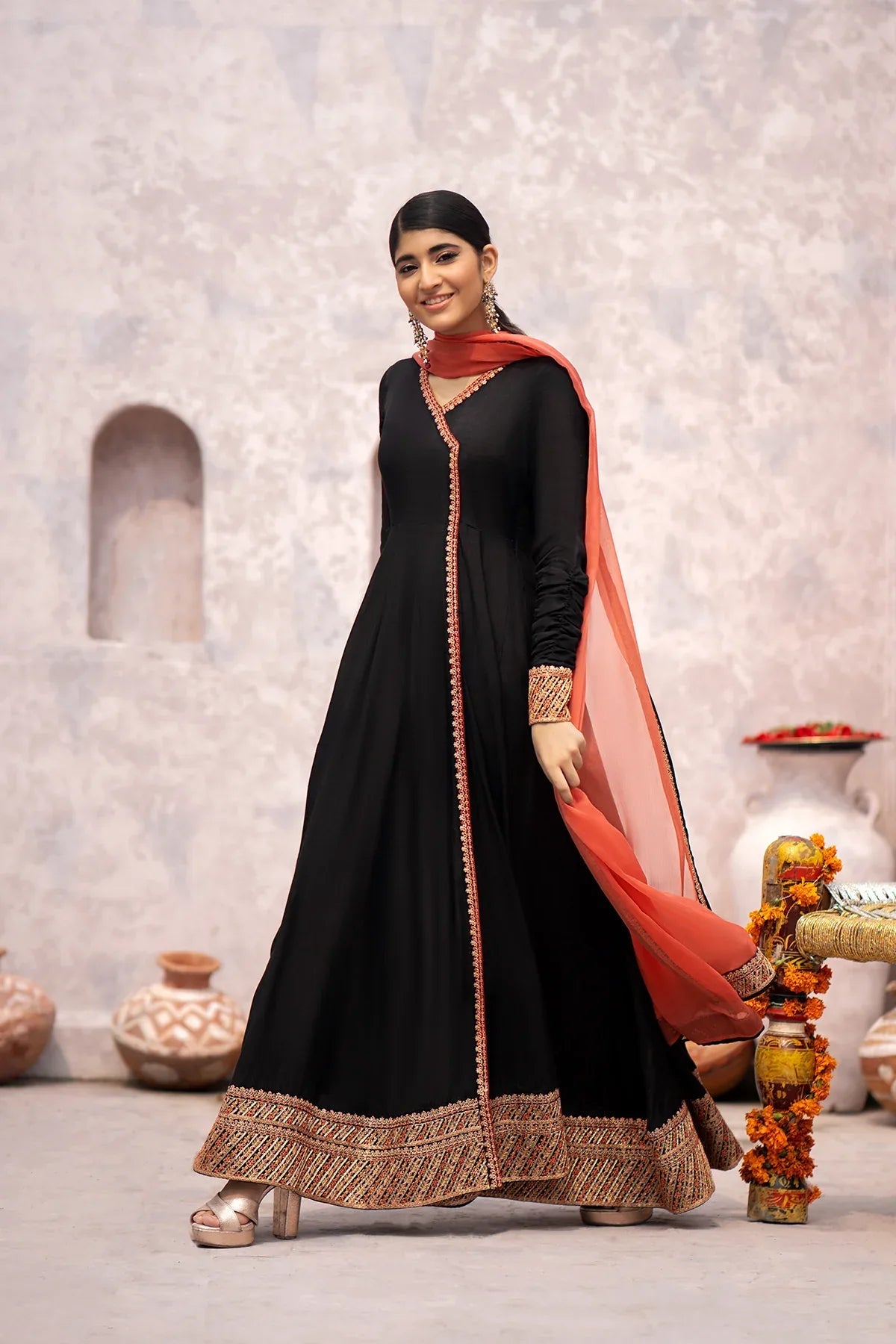 Erum Khan | Sakhiyan Formals | CHAMELI - Aqsa Fabrics