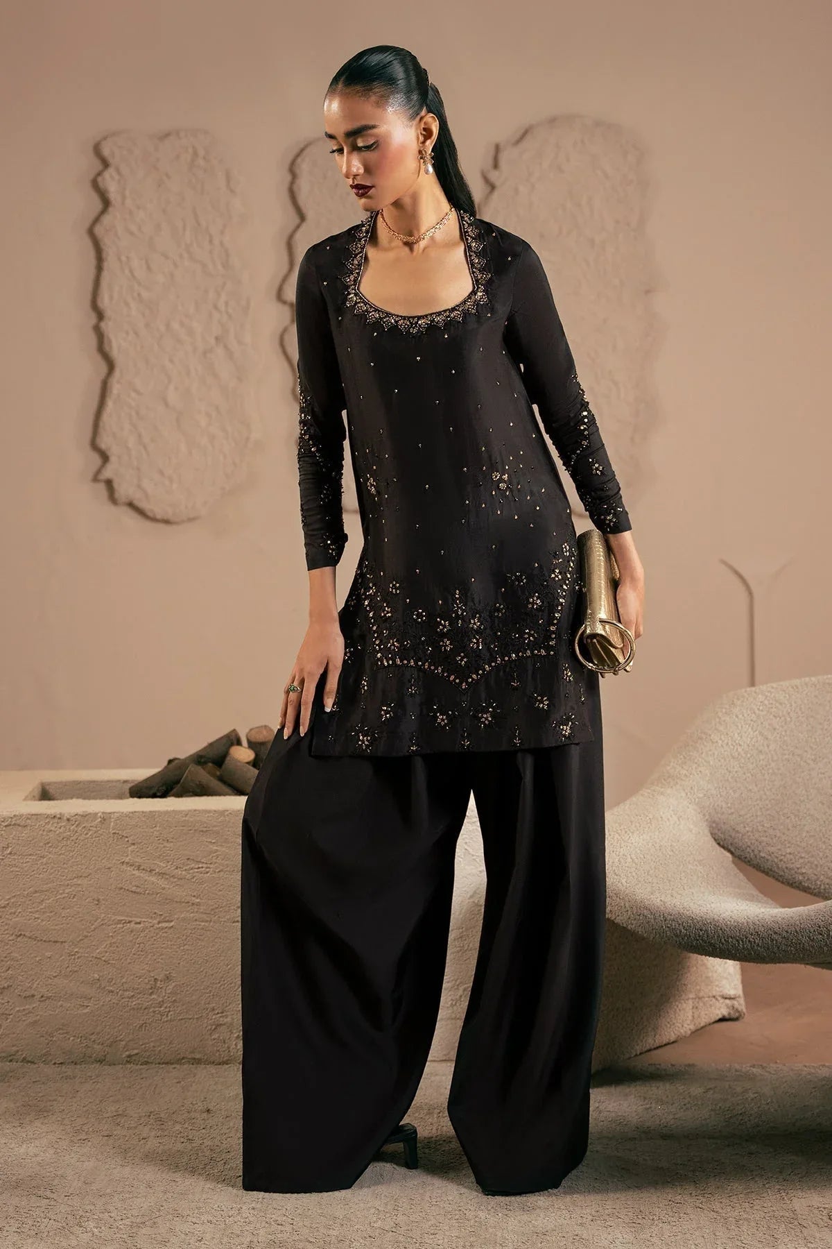Mina Kashif | Emilie Formals | Misie - Aqsa Fabrics