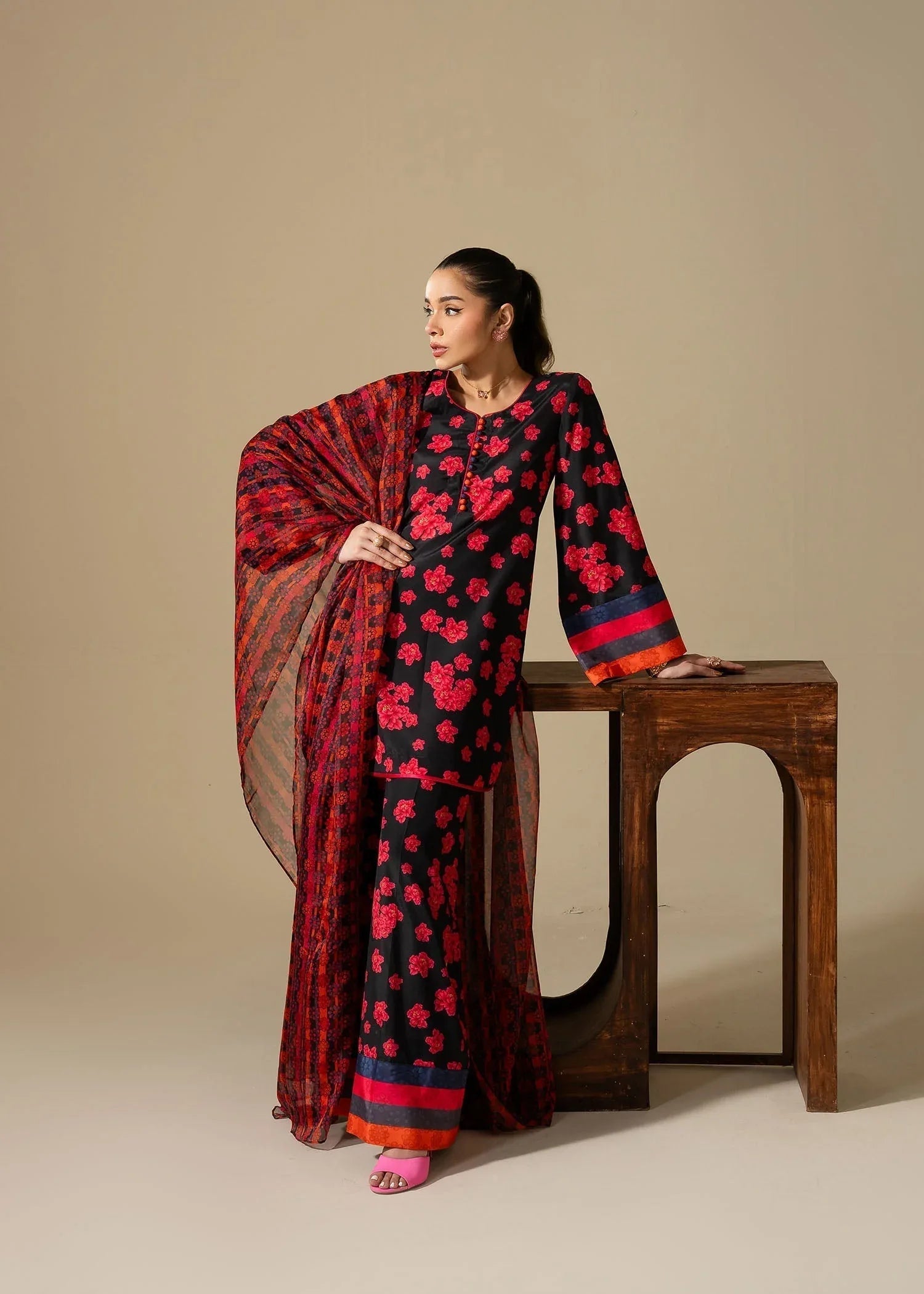 Maria Osama Khan | Retro Vol 3 | Boho - Aqsa Fabrics