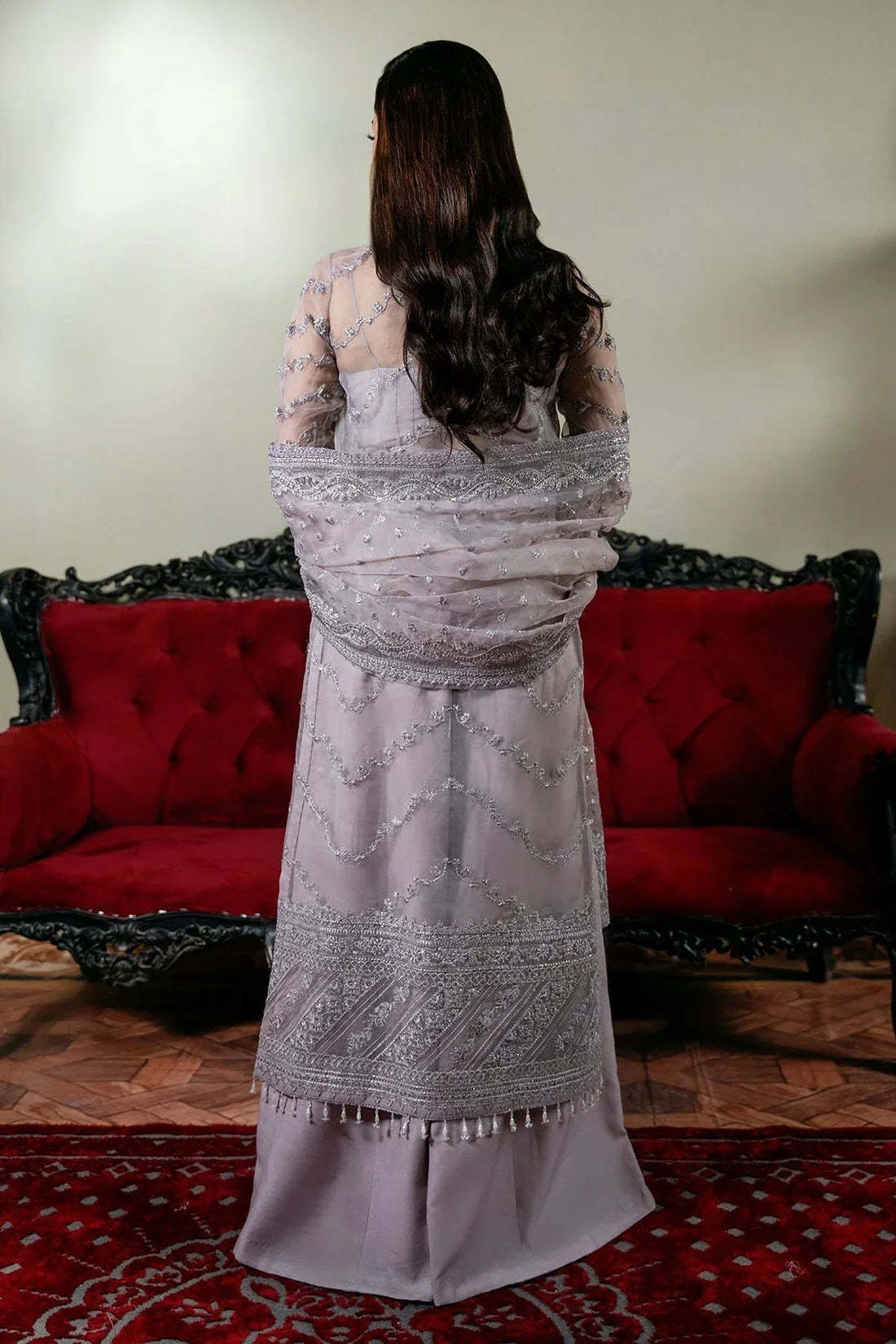 Mina Kashif | Kahani Formals | Rukhsar - Aqsa Fabrics