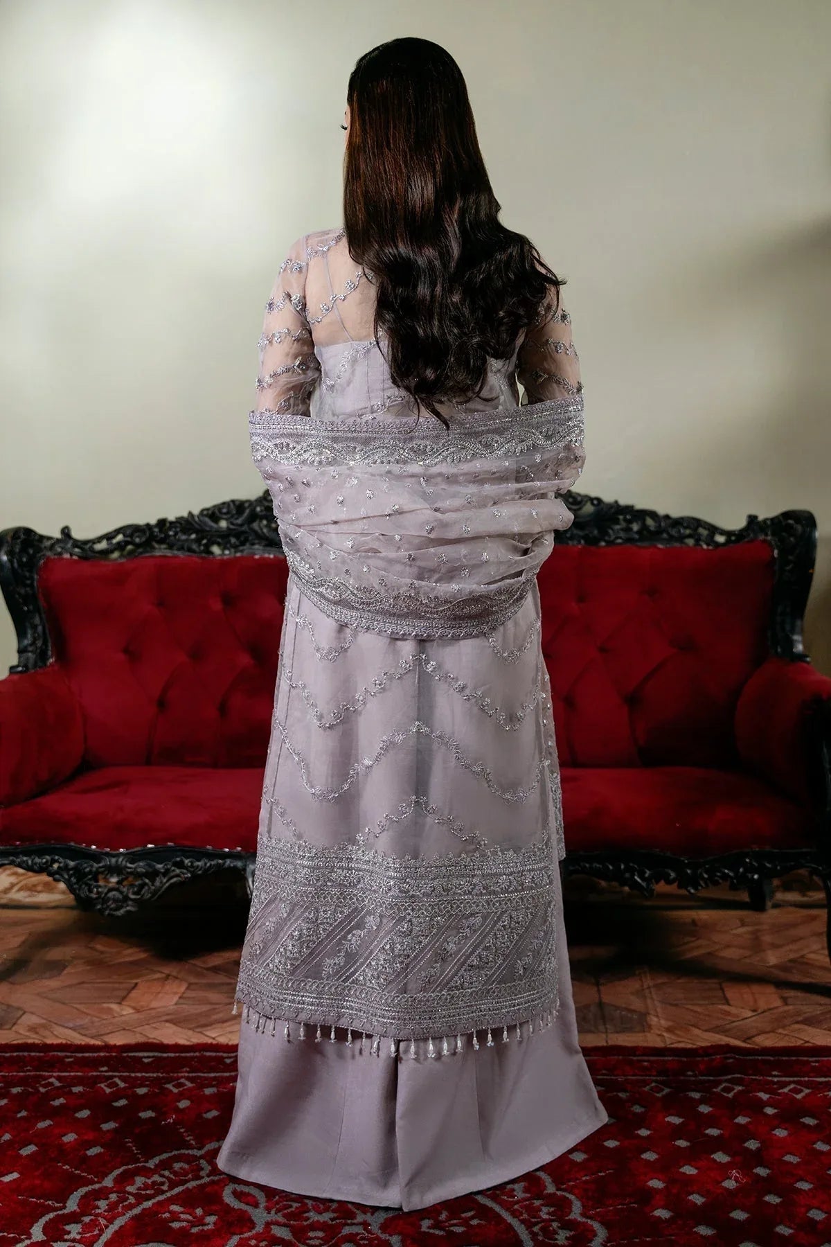 Mina Kashif | Kahani Formals | Rukhsar - Aqsa Fabrics
