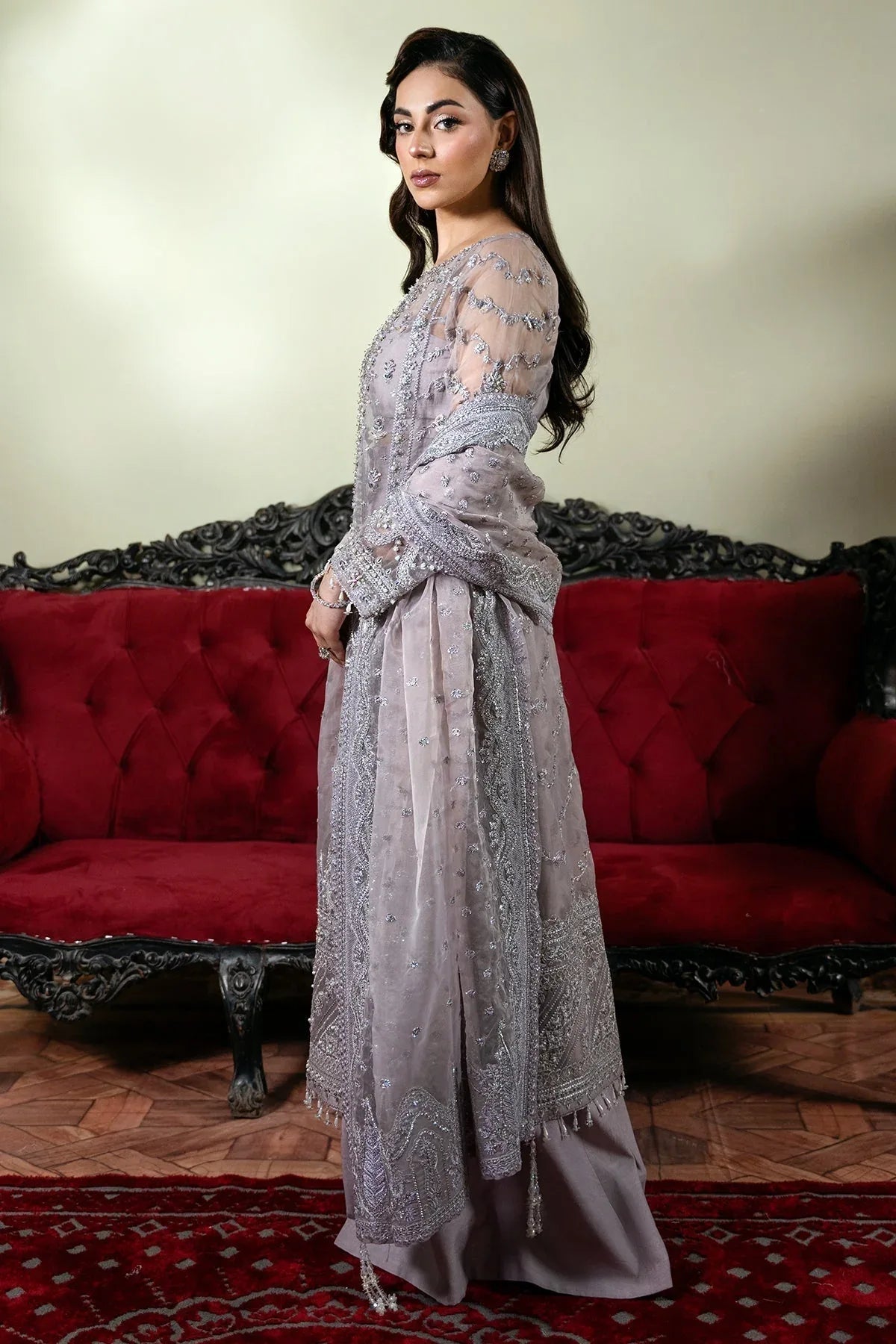 Mina Kashif | Kahani Formals | Rukhsar - Aqsa Fabrics