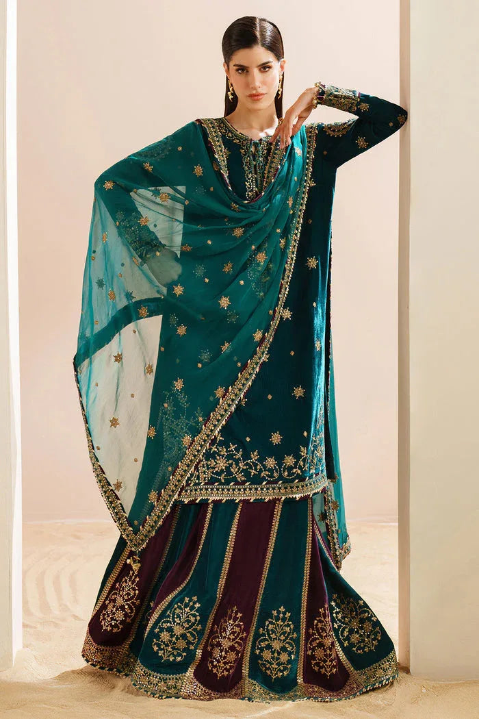Jazmin | Velvet Vogue 25 | VVF D-8 - Aqsa Fabrics