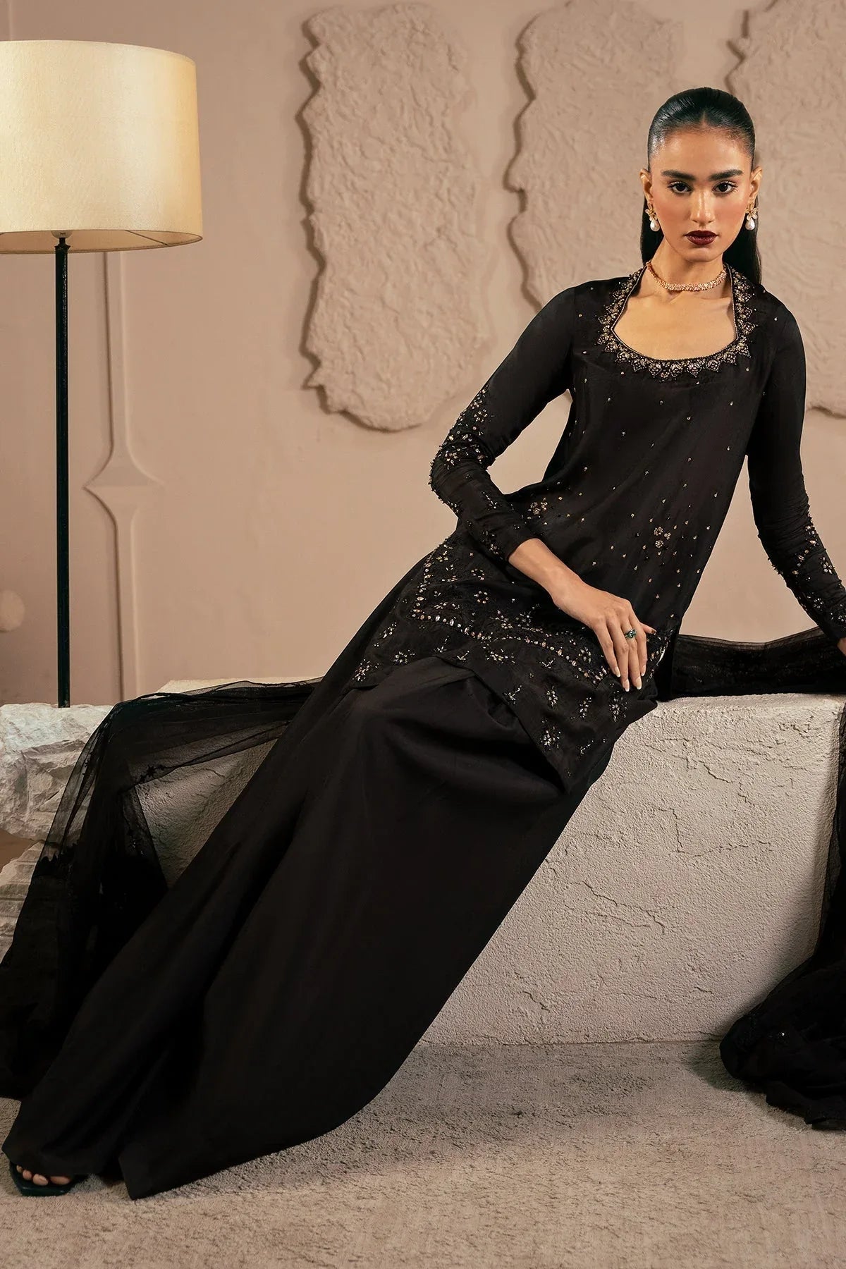 Mina Kashif | Emilie Formals | Misie - Aqsa Fabrics