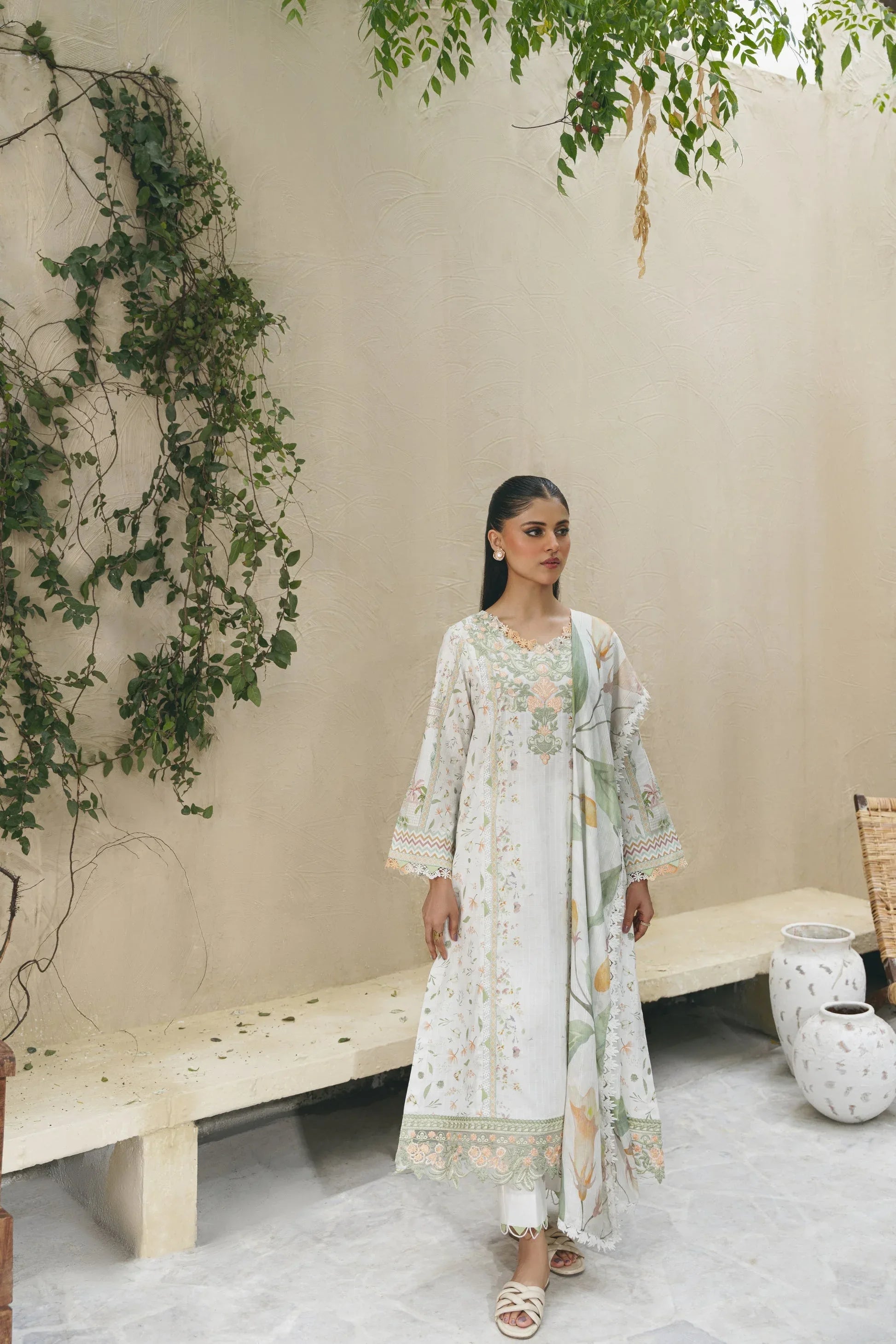 Aabyaan | Shezlin Chikankari 25 | ARIA (AF-10) - Aqsa Fabrics