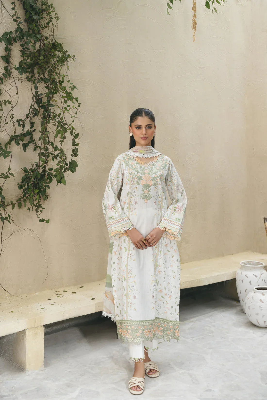 Aabyaan | Shezlin Chikankari 25 | ARIA (AF-10) - Aqsa Fabrics