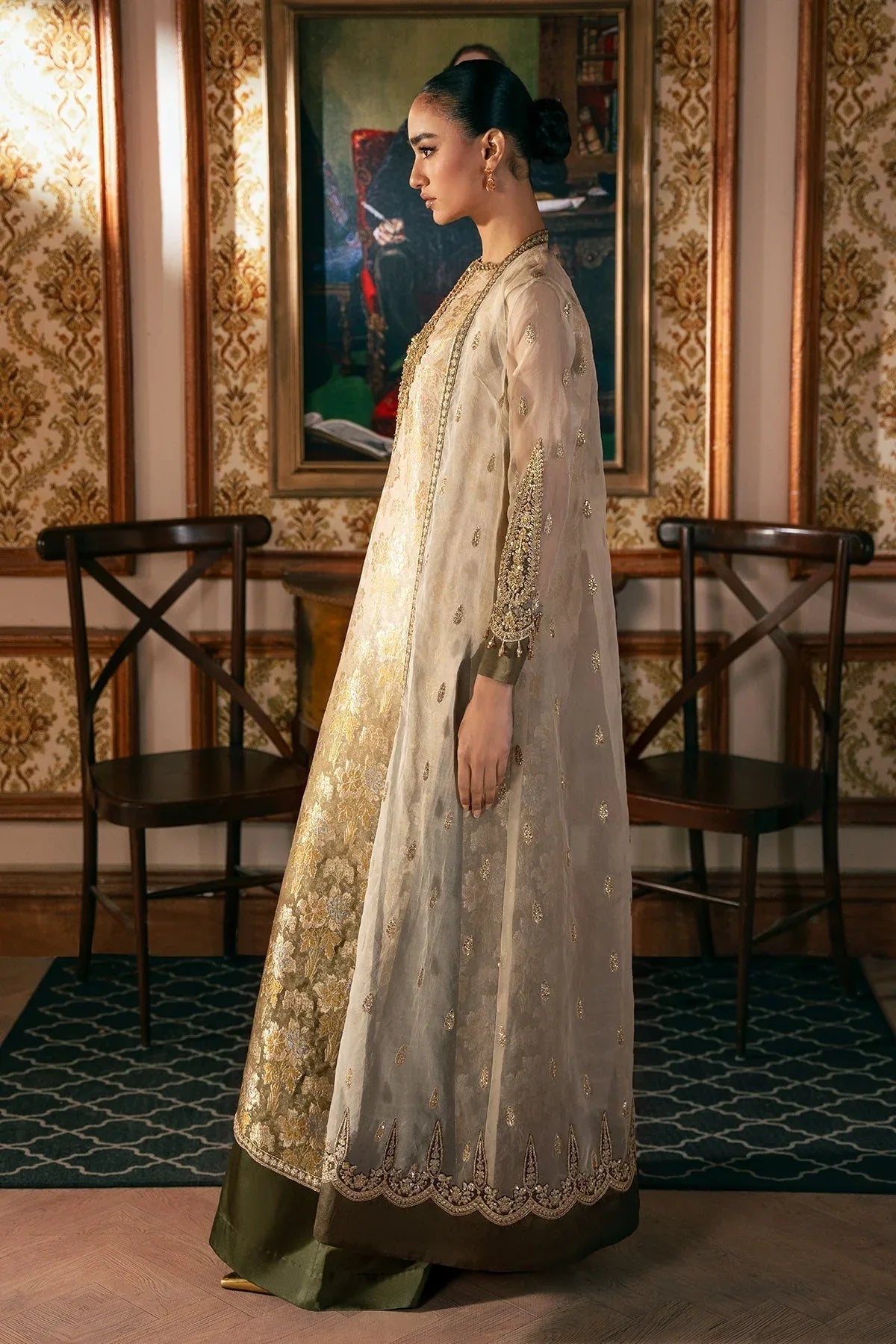 Mina Kashif | Emilie Formals | Bella - Aqsa Fabrics