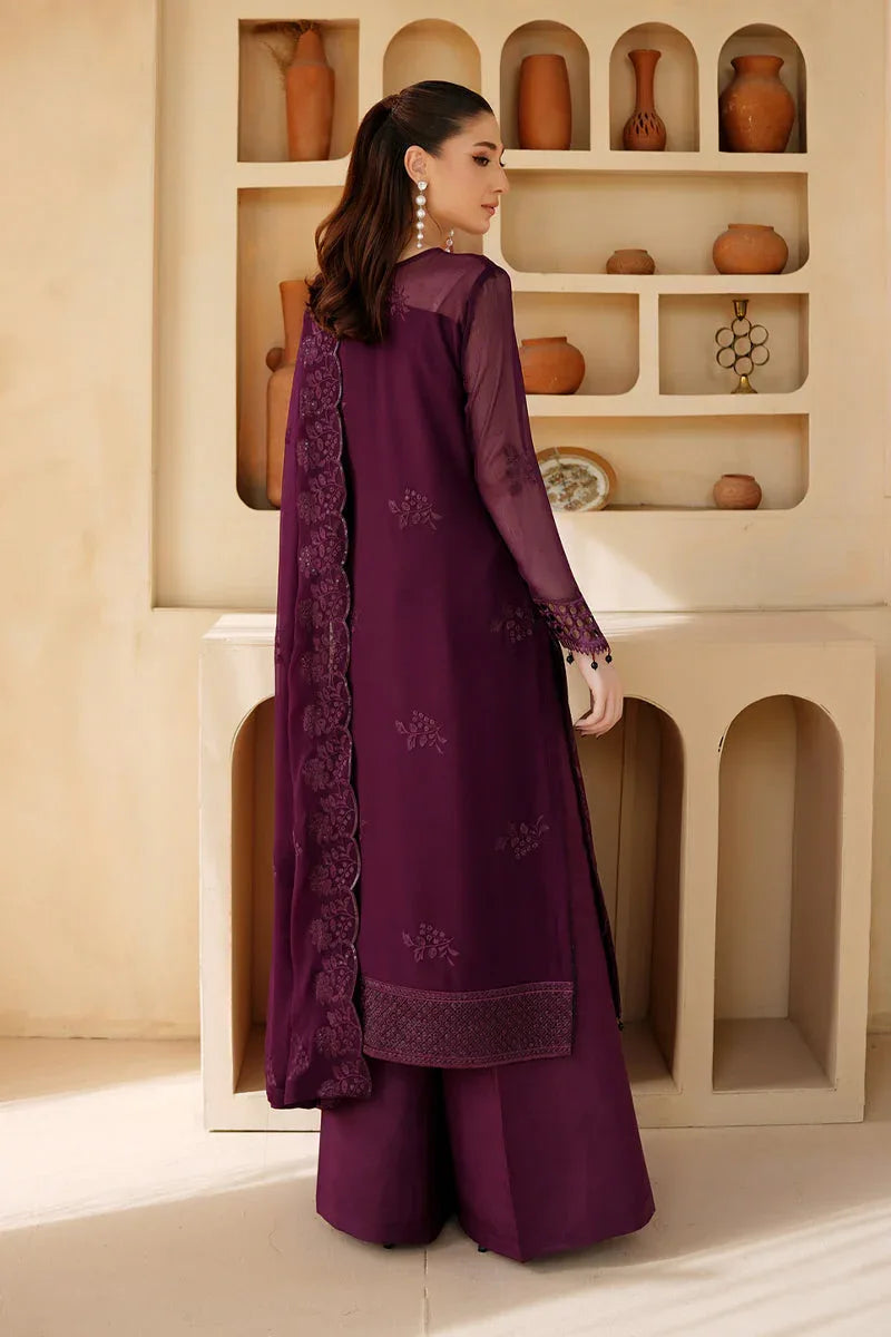 Maryams | Afsaneh Luxury Chiffon | Minal - Aqsa Fabrics
