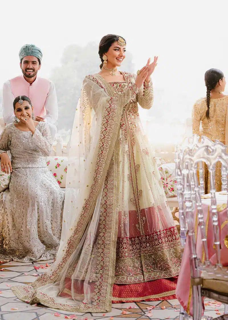 Akbar Aslam | Shadmani Luxury Formals 23 | Kaneel - Aqsa Fabrics