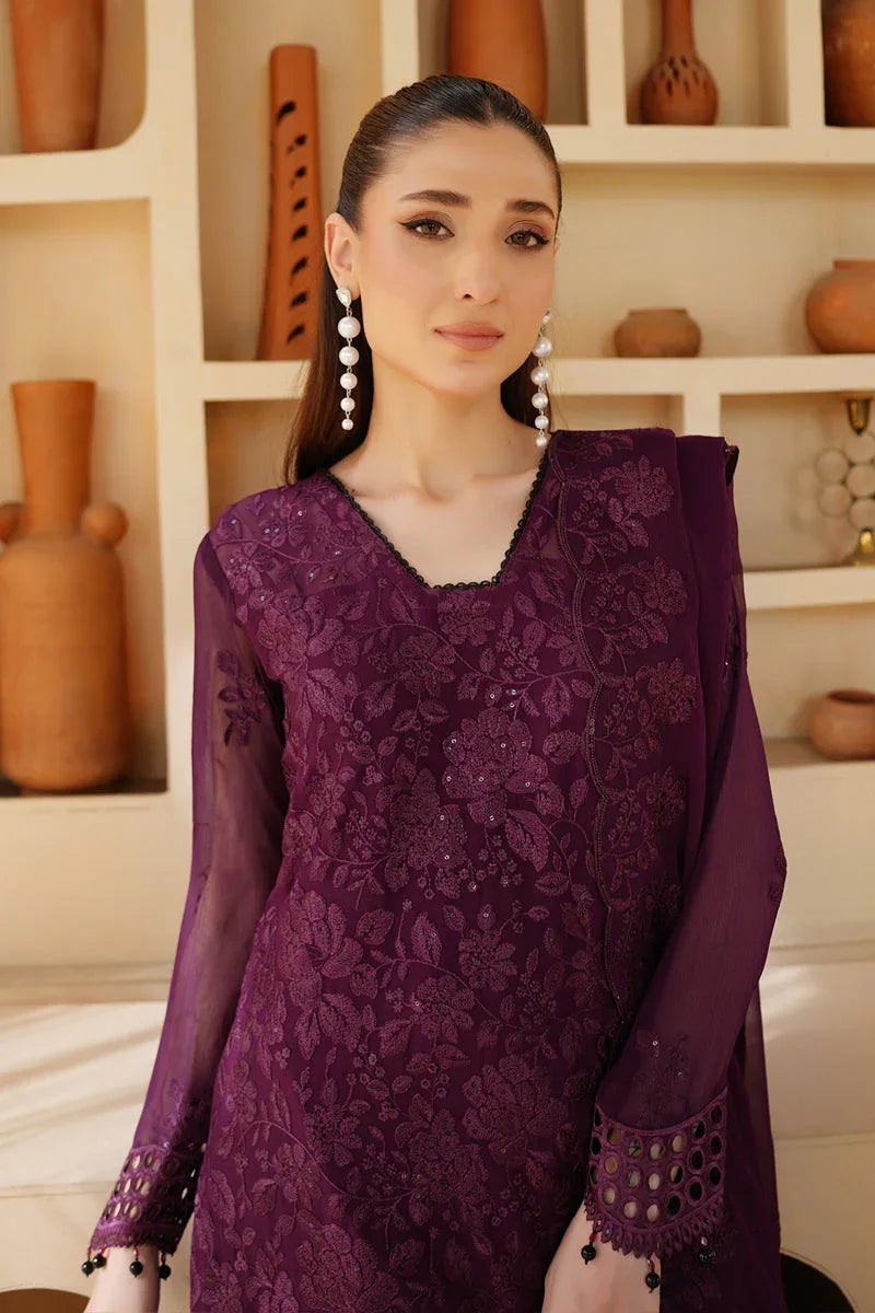 Maryams | Afsaneh Luxury Chiffon | Minal - Aqsa Fabrics