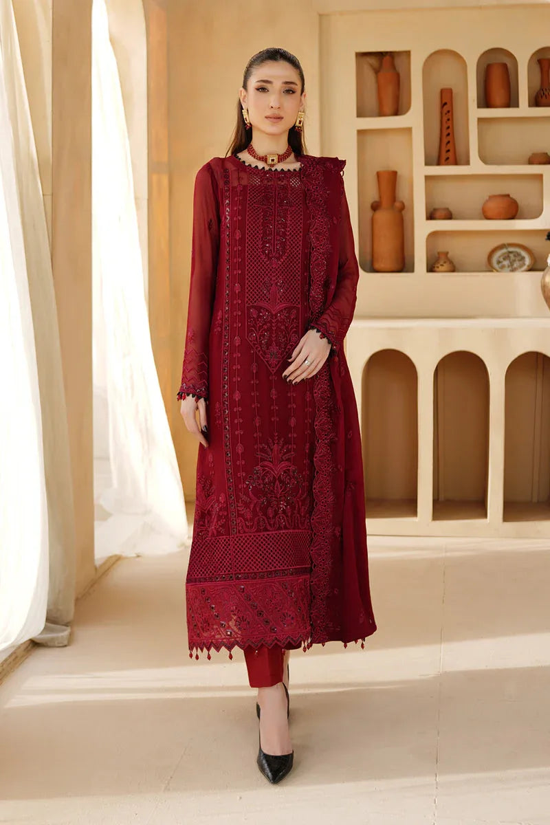 Maryams | Afsaneh Luxury Chiffon | Aria - Aqsa Fabrics