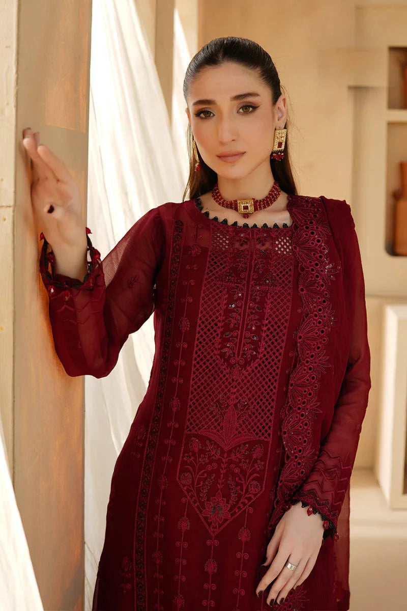 Maryams | Afsaneh Luxury Chiffon | Aria - Aqsa Fabrics