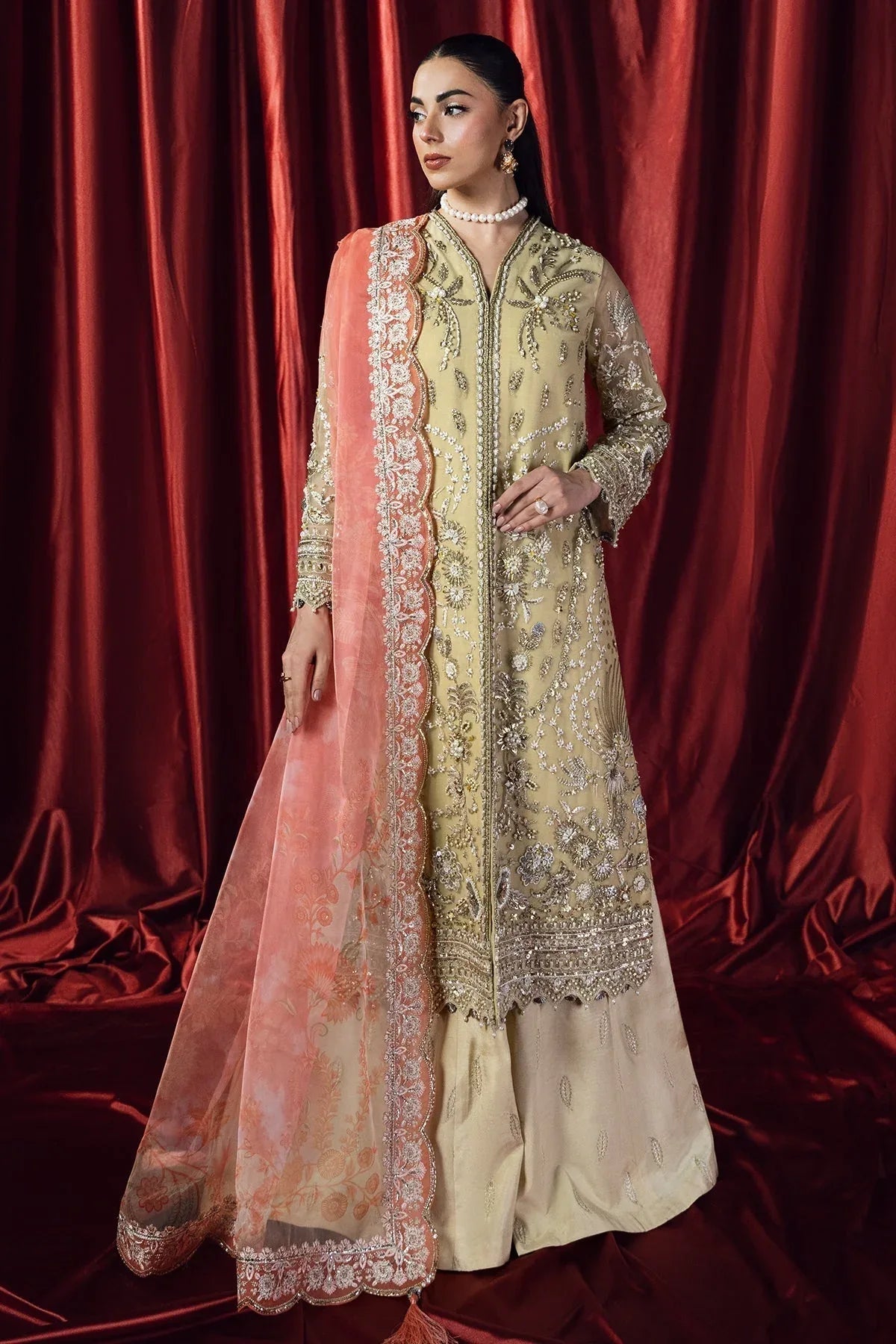 Mina Kashif | Kahani Formals | Rubab - Aqsa Fabrics