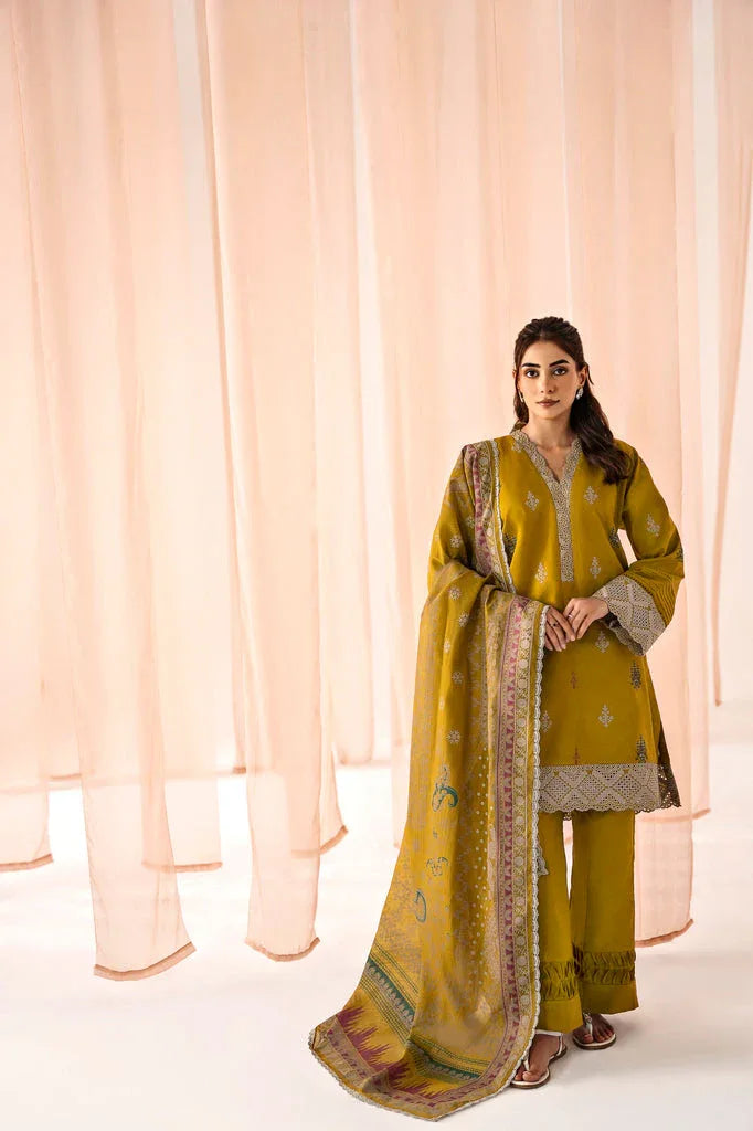 Florent | Festive Lawn 24 | FLF - 1A - Aqsa Fabrics