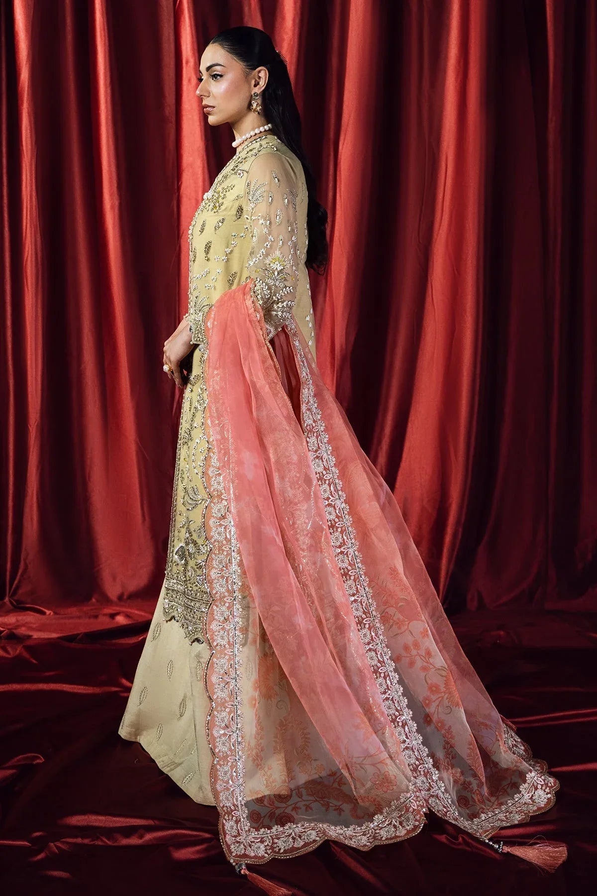 Mina Kashif | Kahani Formals | Rubab - Aqsa Fabrics