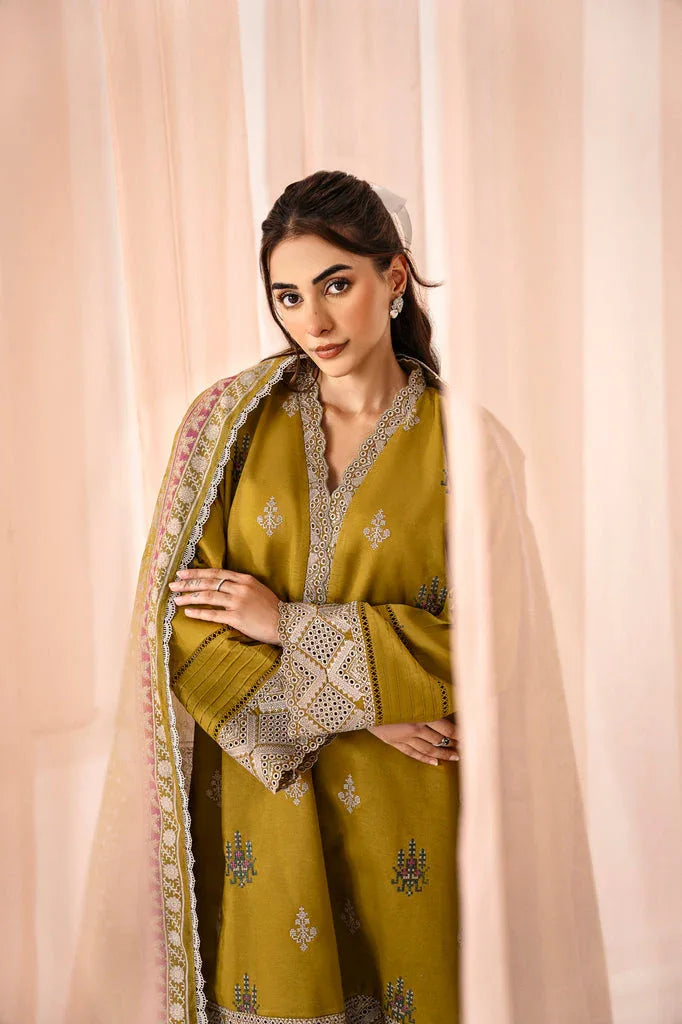 Florent | Festive Lawn 24 | FLF - 1A - Aqsa Fabrics