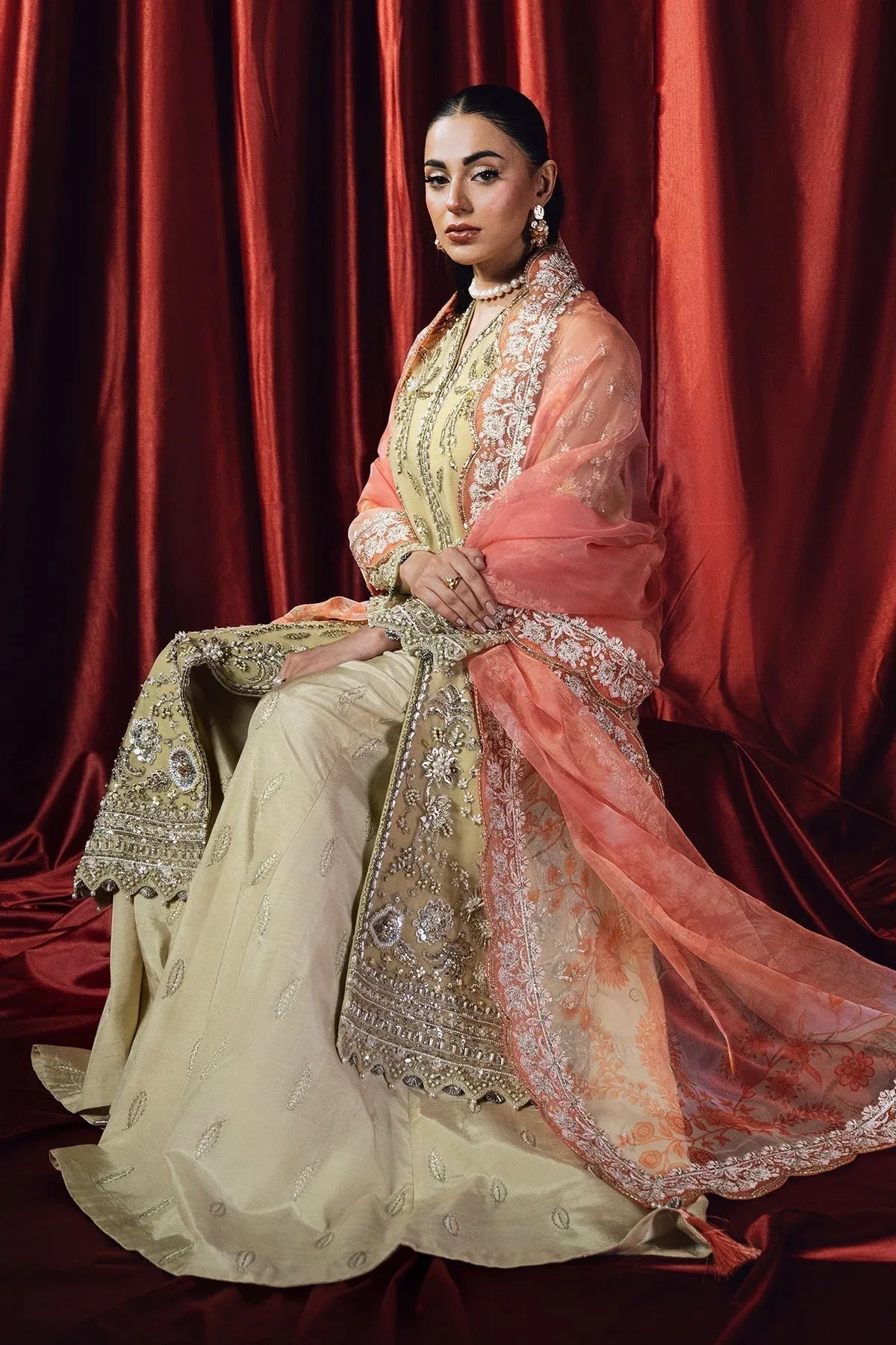 Mina Kashif | Kahani Formals | Rubab - Aqsa Fabrics