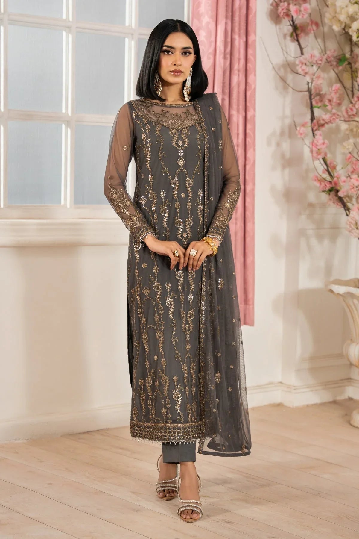 Zarif | Heer Formals | Z-04 SORAYA - Aqsa Fabrics
