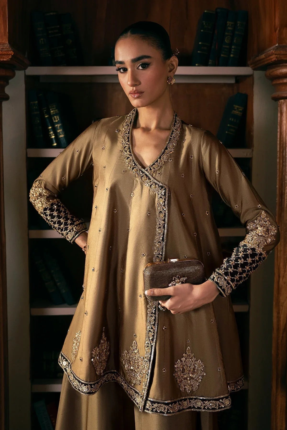Mina Kashif | Emilie Formals | Noelle - Aqsa Fabrics
