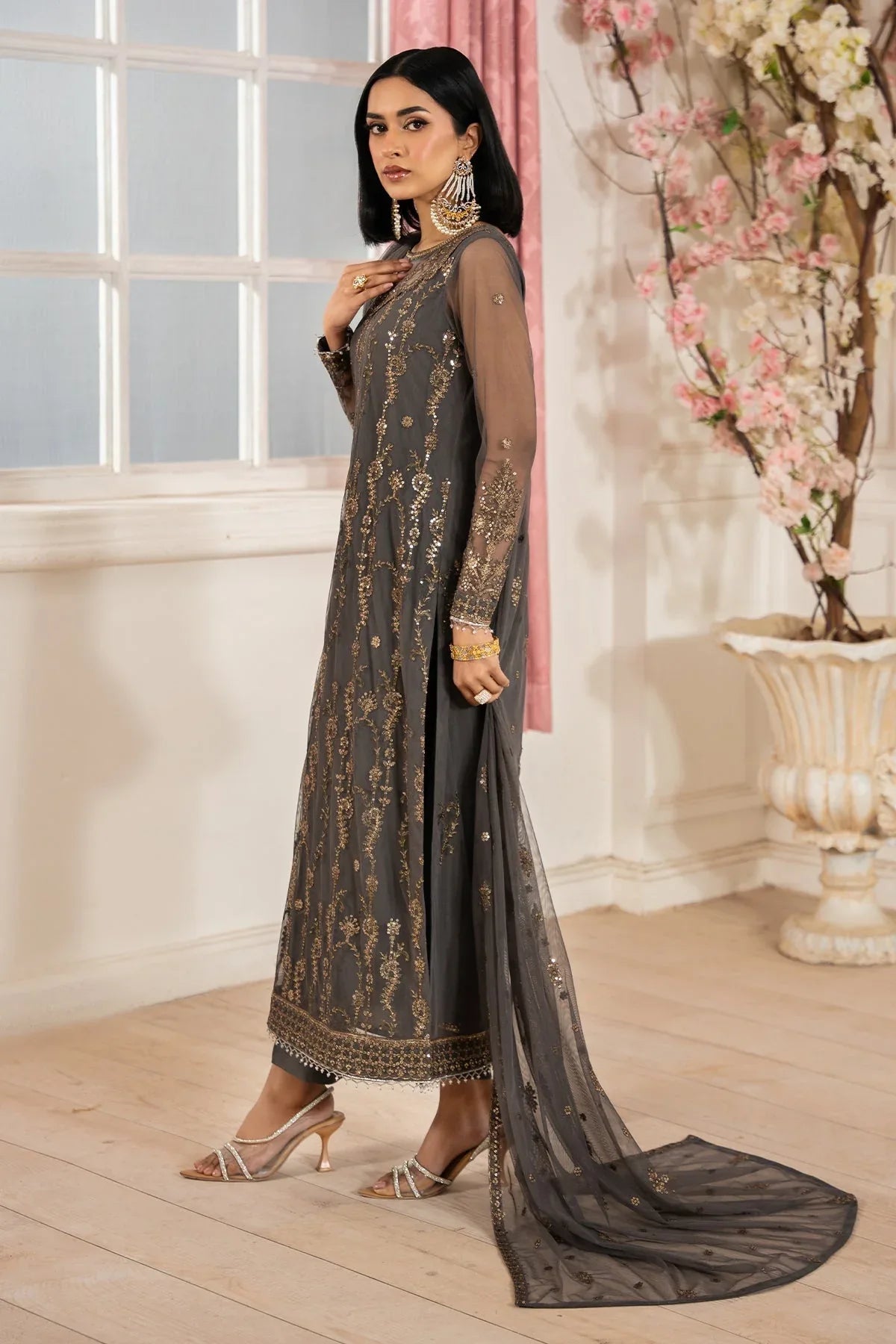 Zarif | Heer Formals | Z-04 SORAYA - Aqsa Fabrics