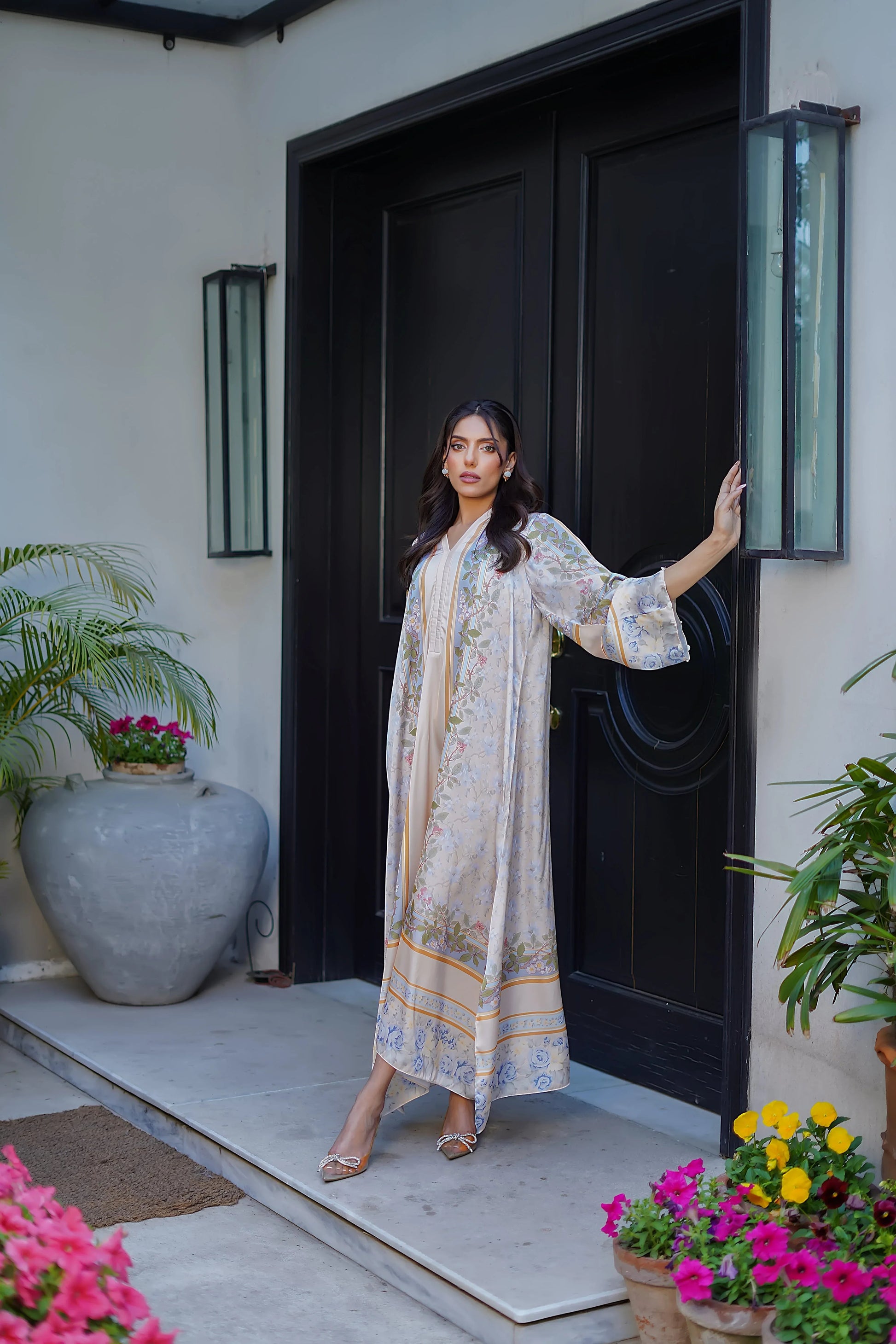 Erum Khan | Nue 25 | Sand Dune - Aqsa Fabrics