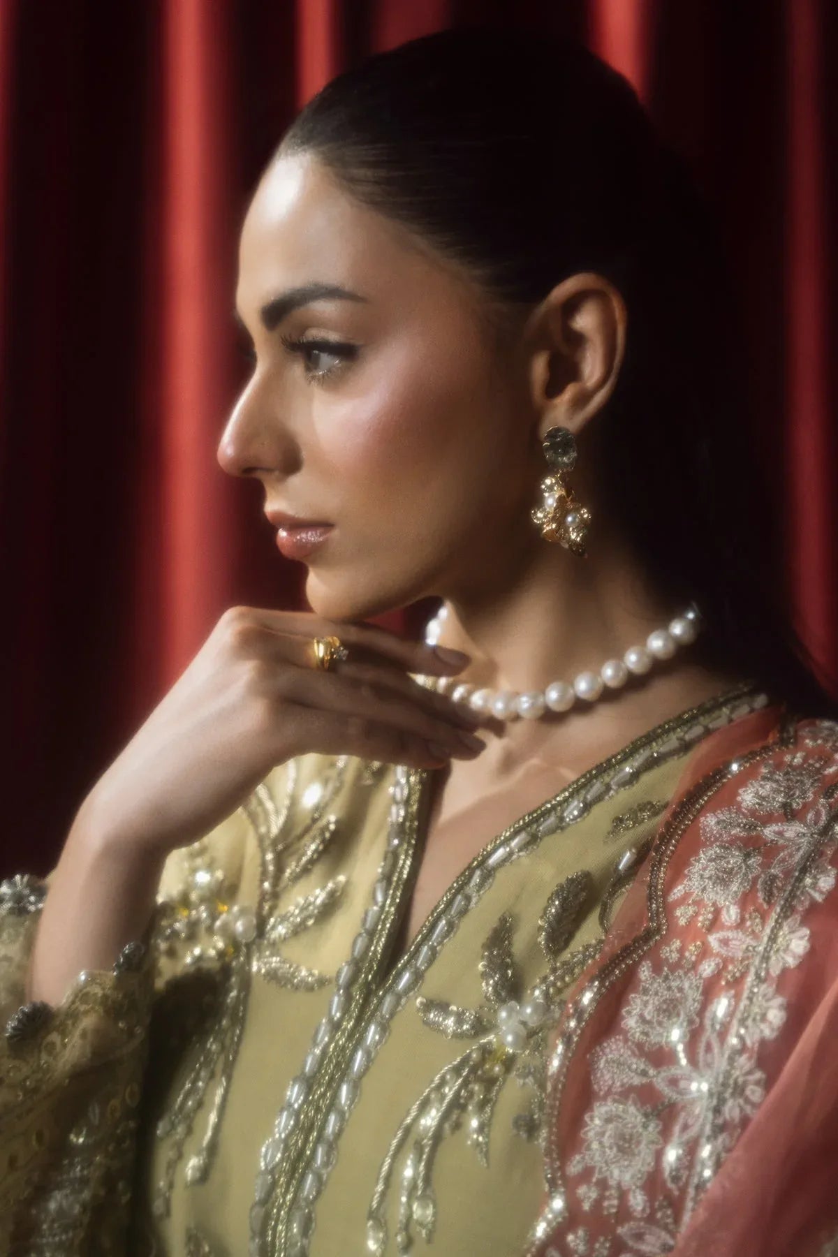 Mina Kashif | Kahani Formals | Rubab - Aqsa Fabrics