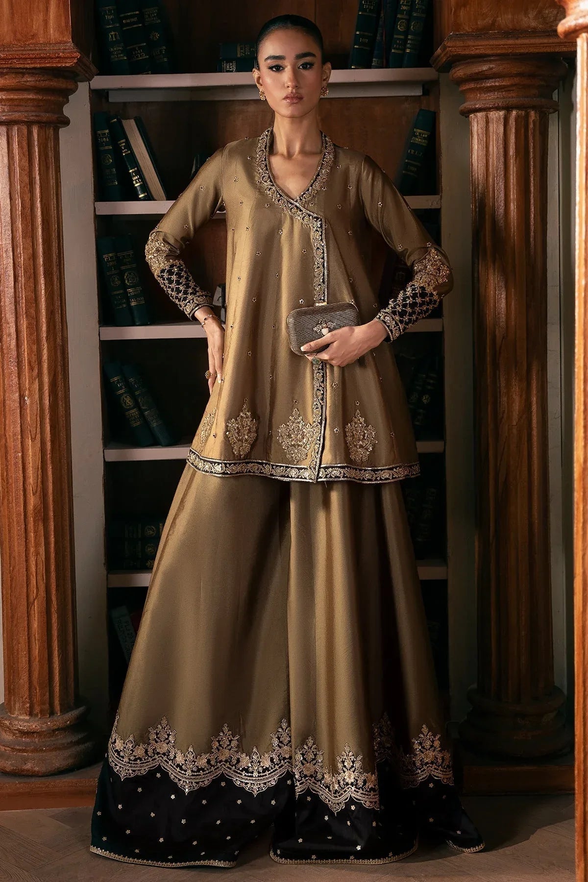 Mina Kashif | Emilie Formals | Noelle - Aqsa Fabrics