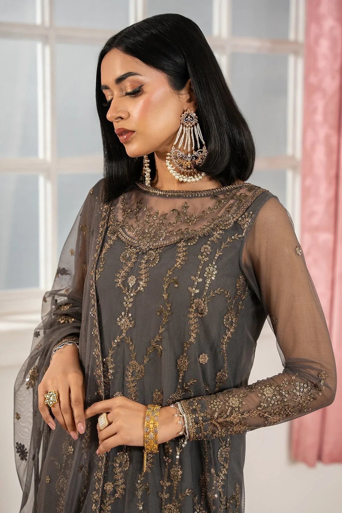 Zarif | Heer Formals | Z-04 SORAYA - Aqsa Fabrics